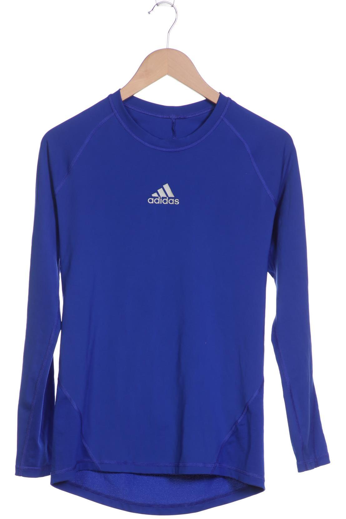 

adidas Herren Langarmshirt, blau, Gr. 48