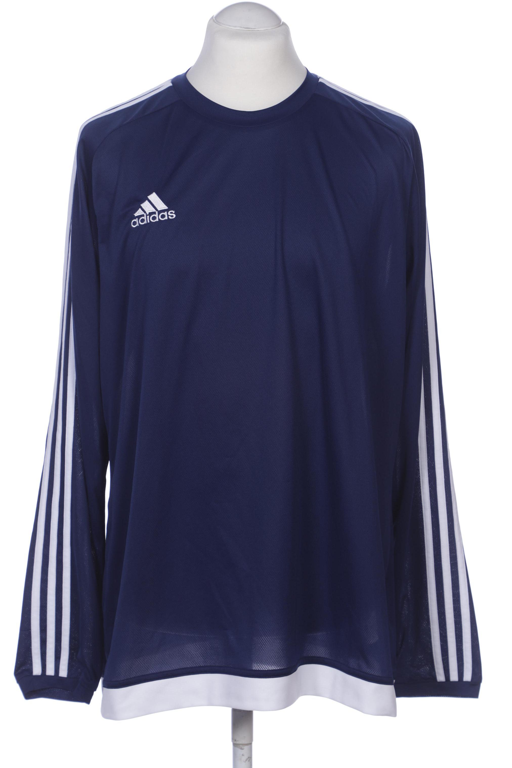 

adidas Herren Langarmshirt, marineblau, Gr. 54