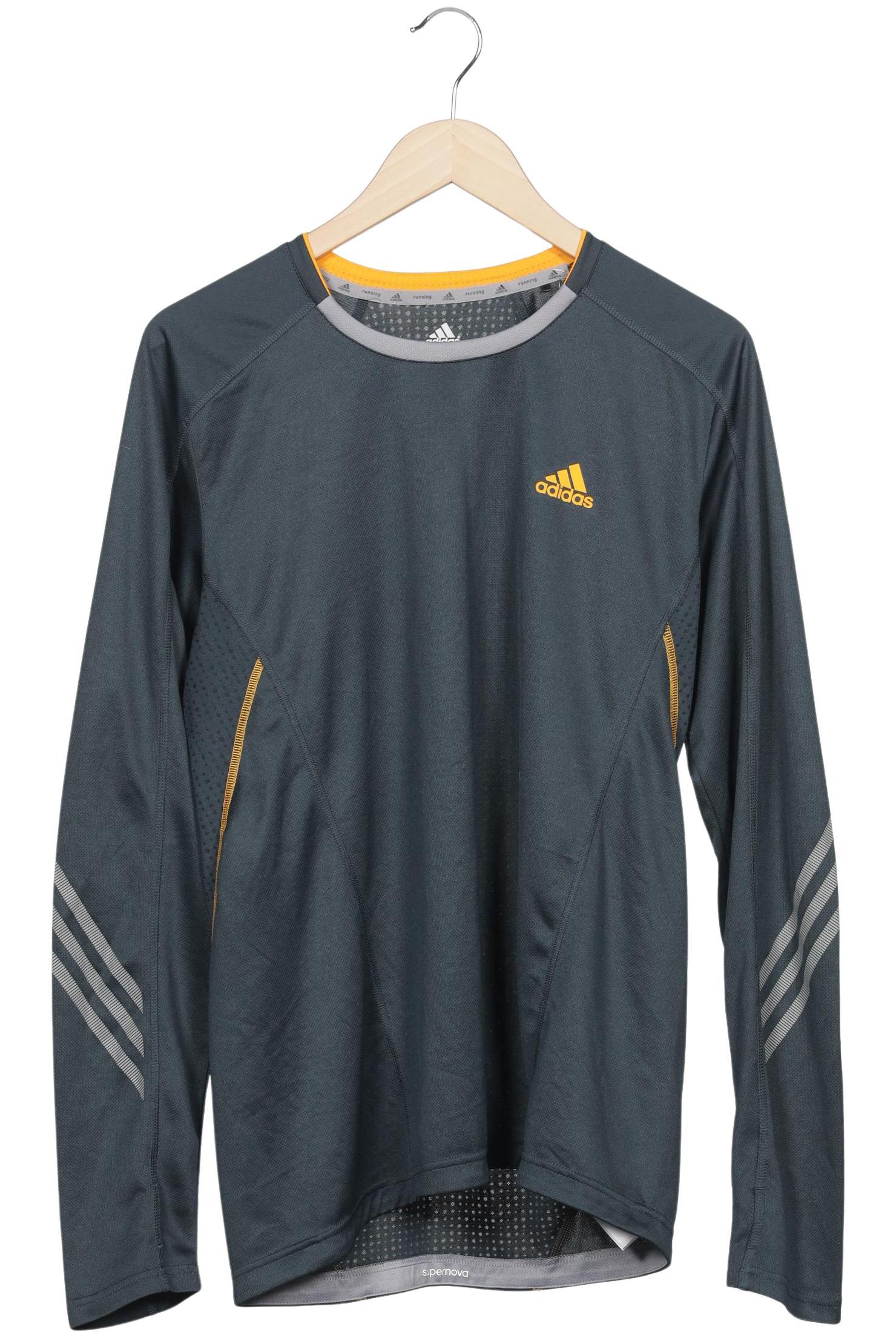 

adidas Herren Langarmshirt, grau, Gr. 48