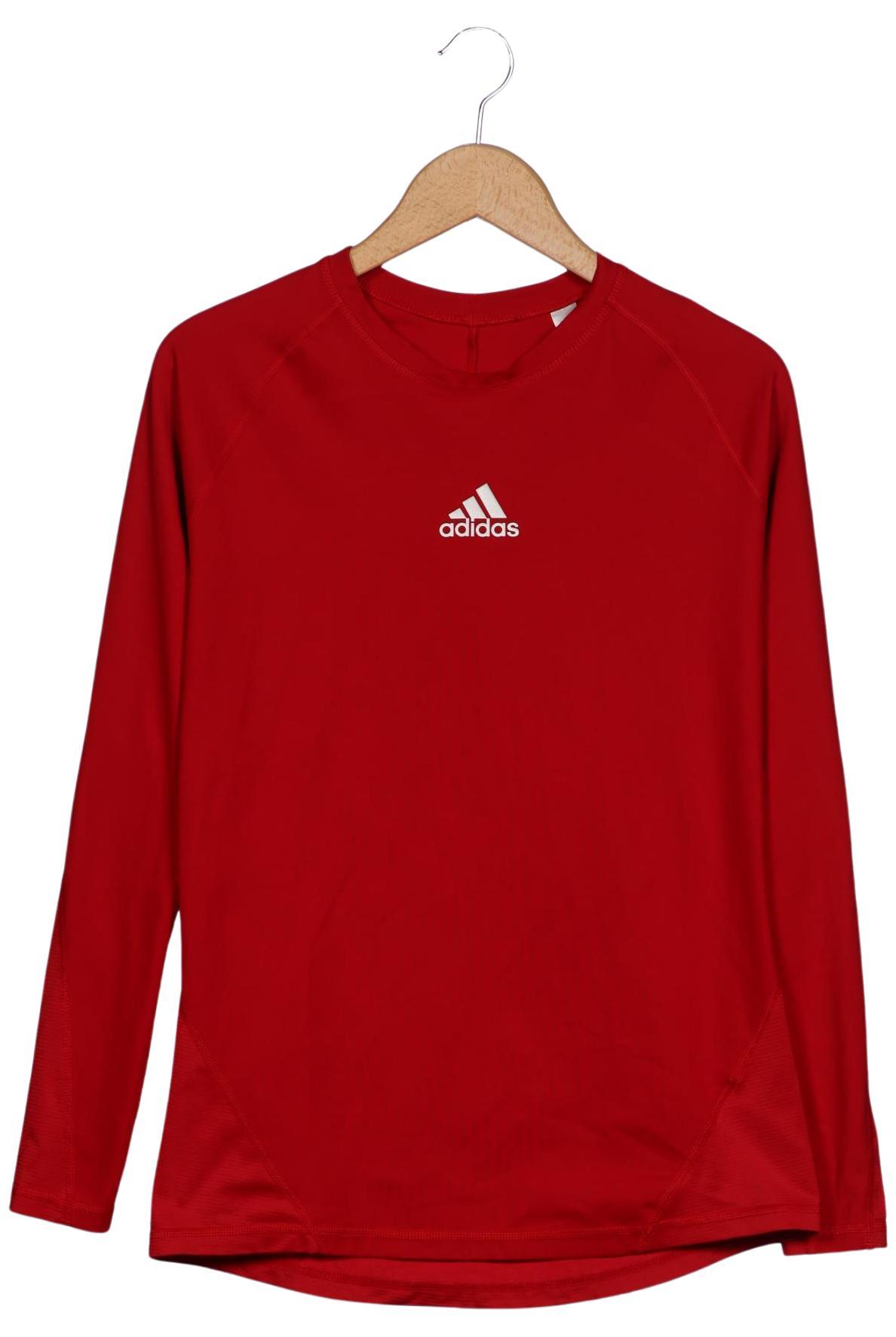 

adidas Herren Langarmshirt, rot, Gr. 52