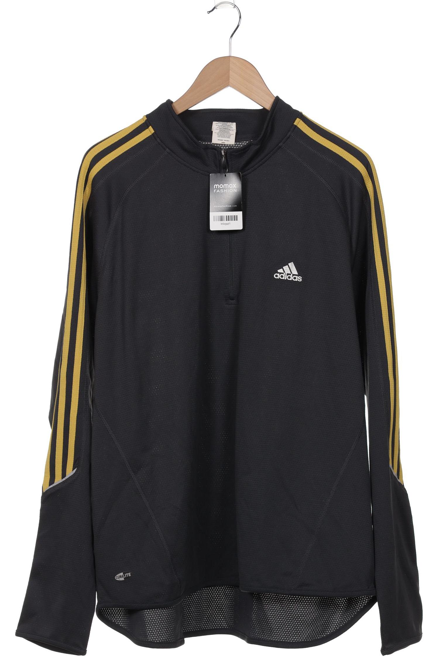 

adidas Herren Langarmshirt, grau, Gr. 56