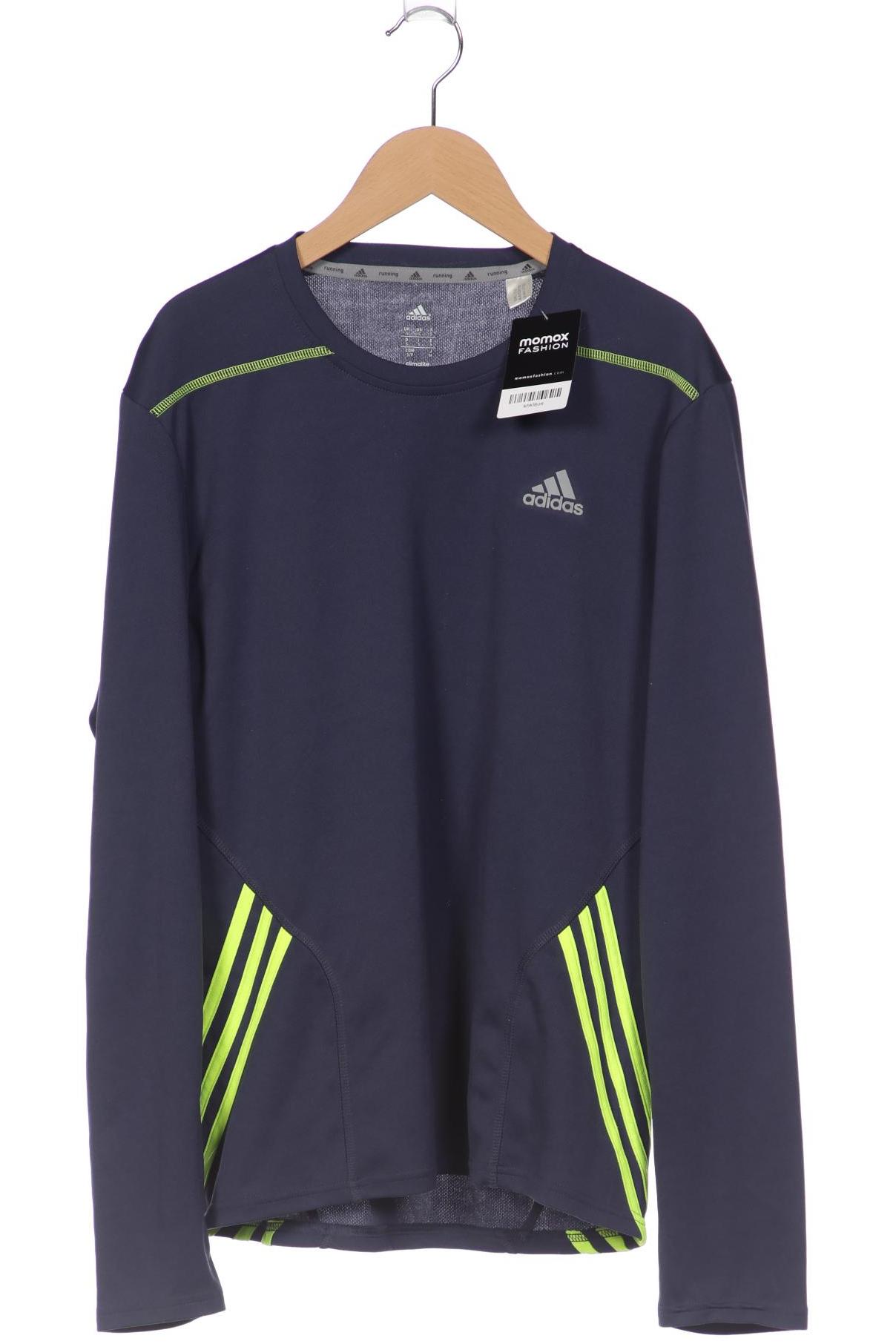 

adidas Herren Langarmshirt, marineblau