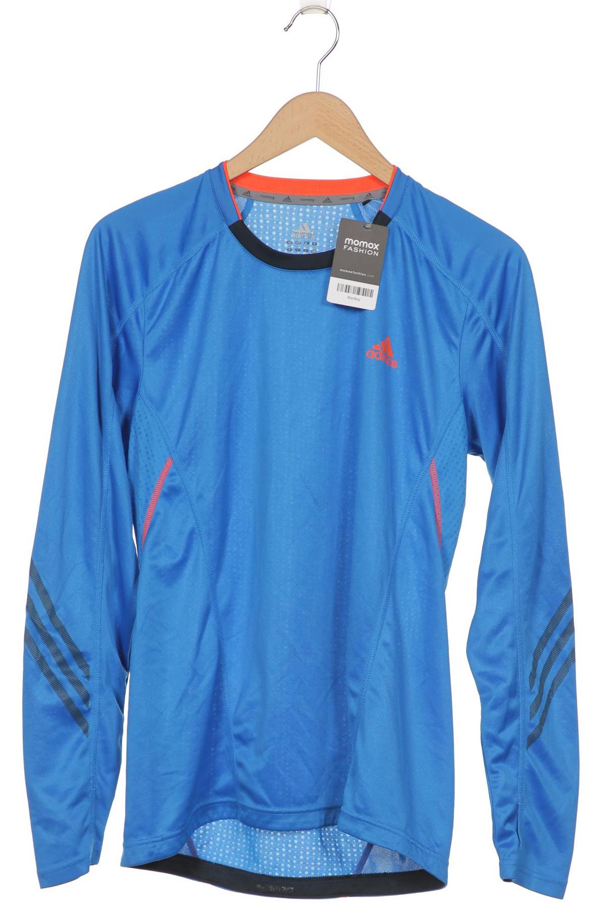 

adidas Herren Langarmshirt, blau, Gr. 48