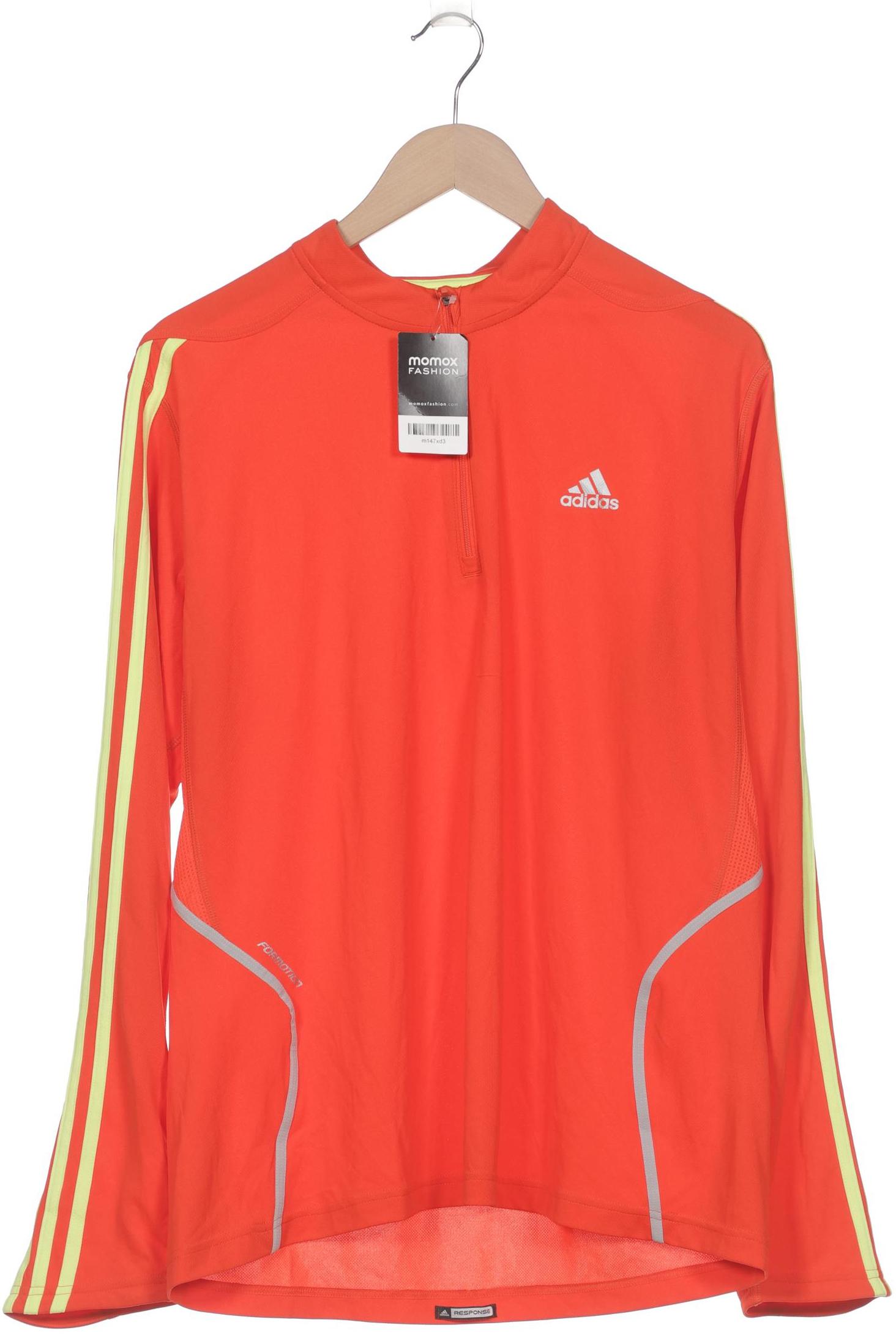 

adidas Herren Langarmshirt, orange, Gr. 52