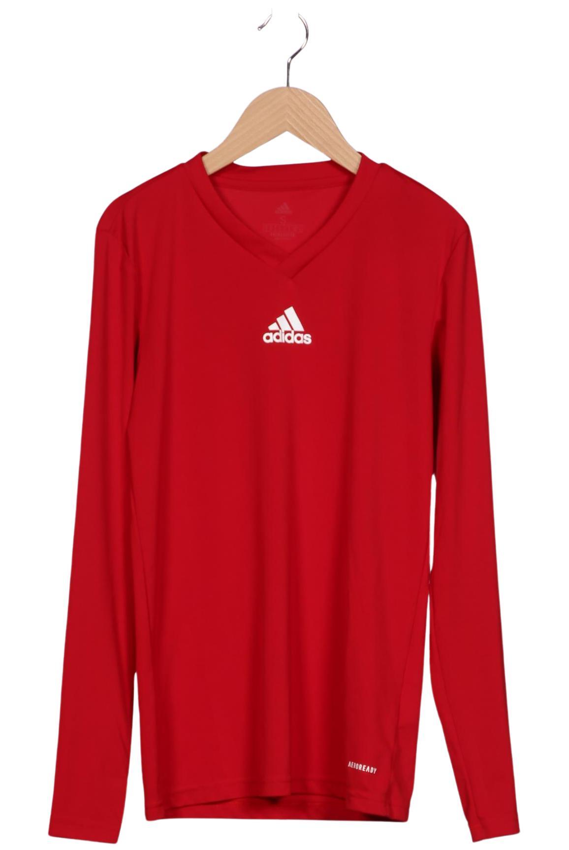 

adidas Herren Langarmshirt, rot, Gr. 46
