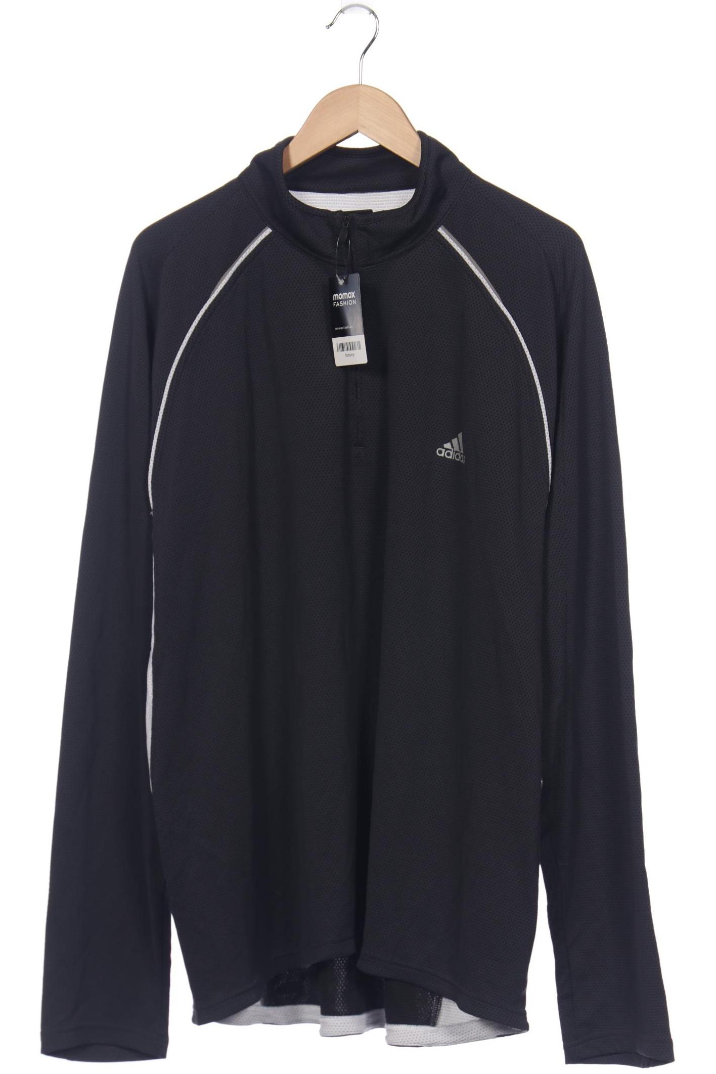 

adidas Herren Langarmshirt, grau, Gr. 56