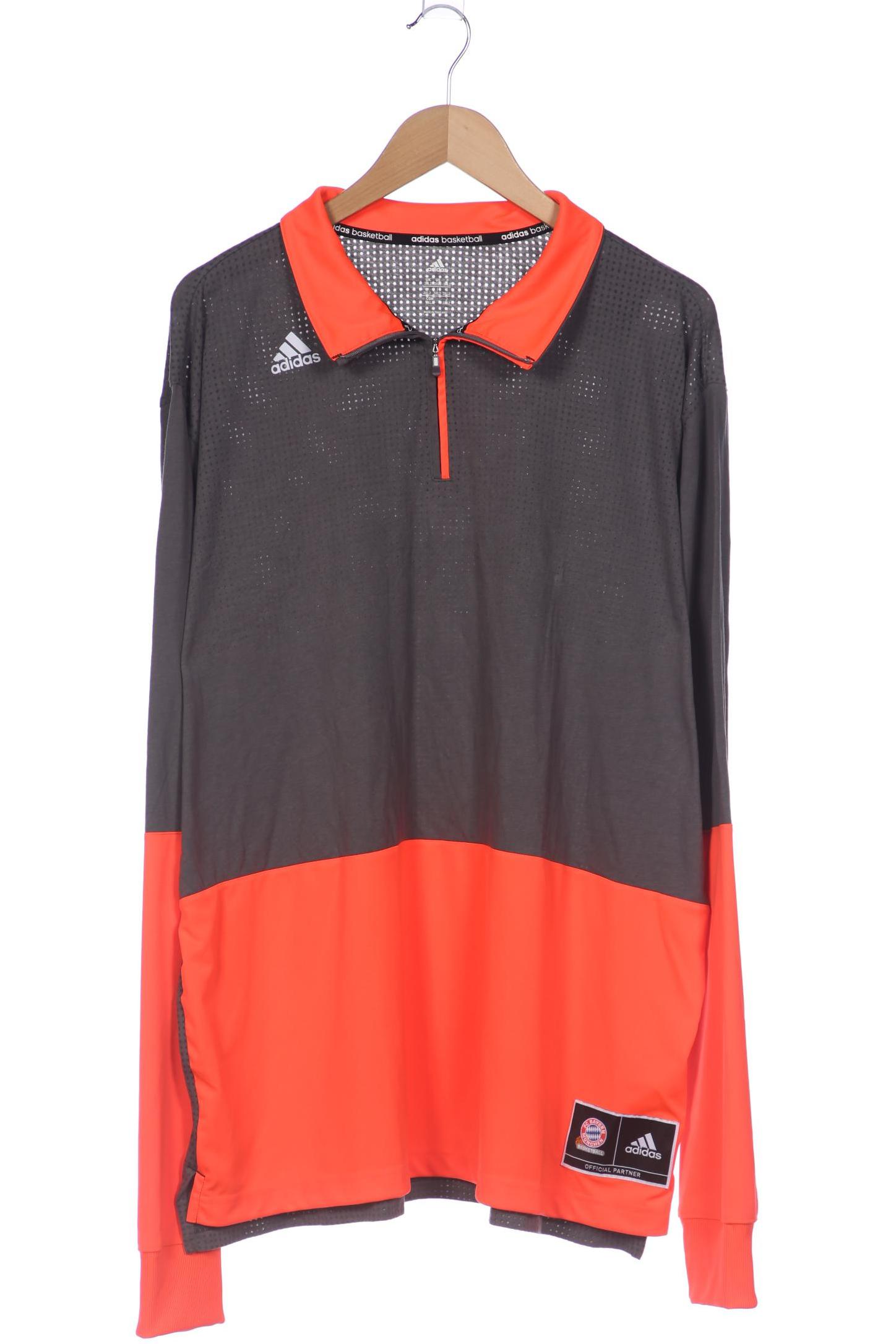 

adidas Herren Langarmshirt, grau, Gr. 58