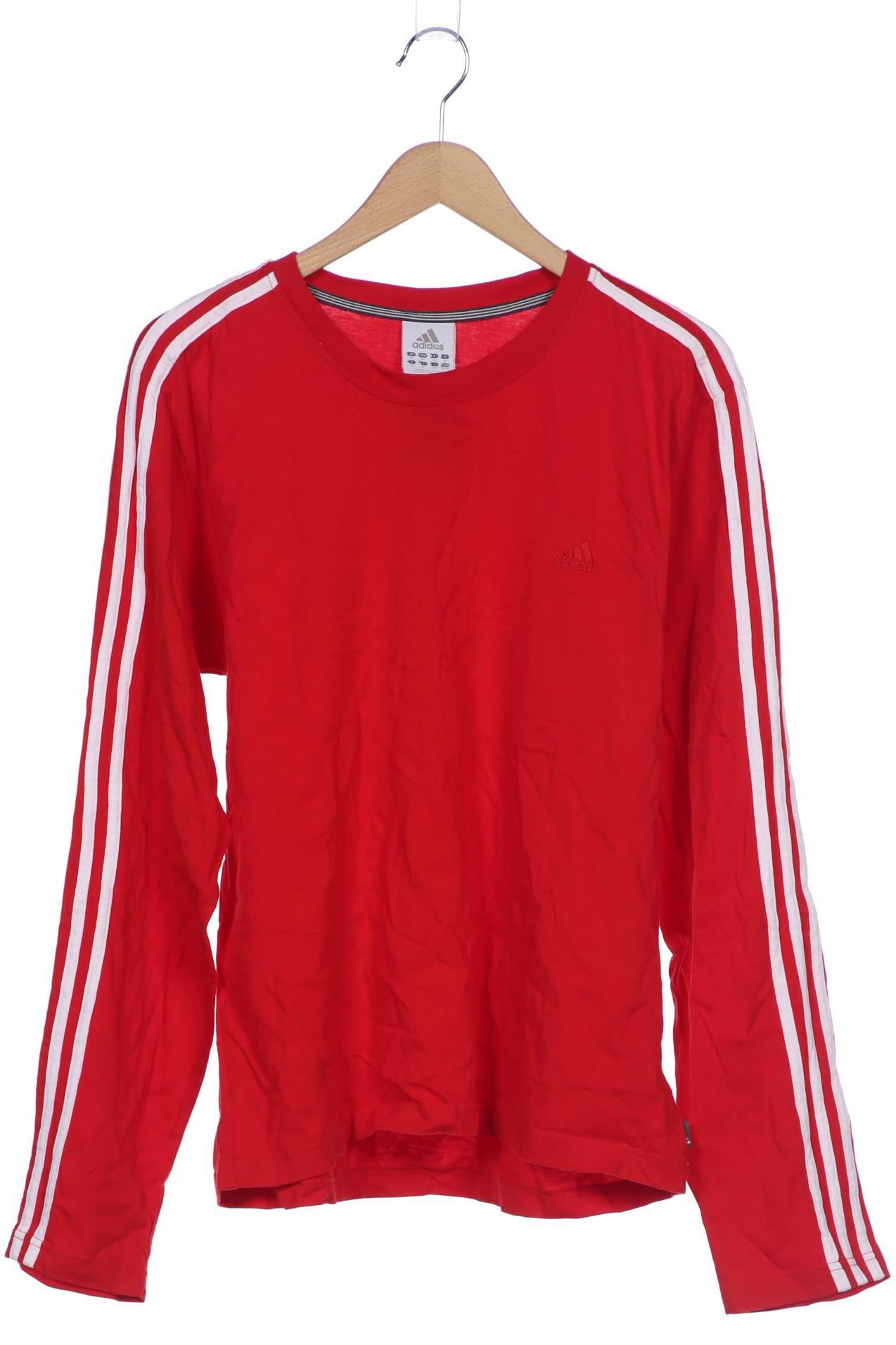 

adidas Herren Langarmshirt, rot, Gr. 54
