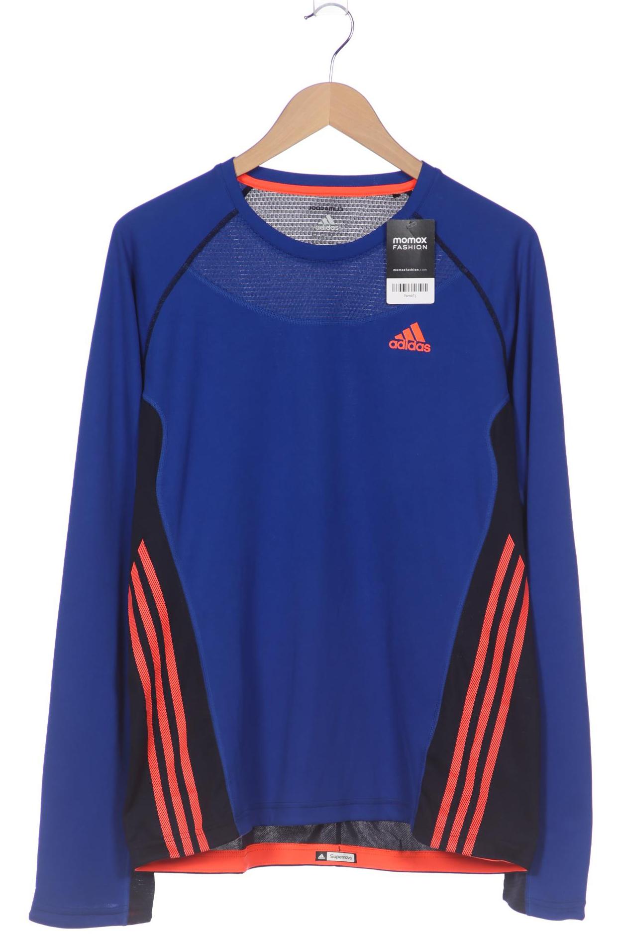 

adidas Herren Langarmshirt, blau, Gr. 52