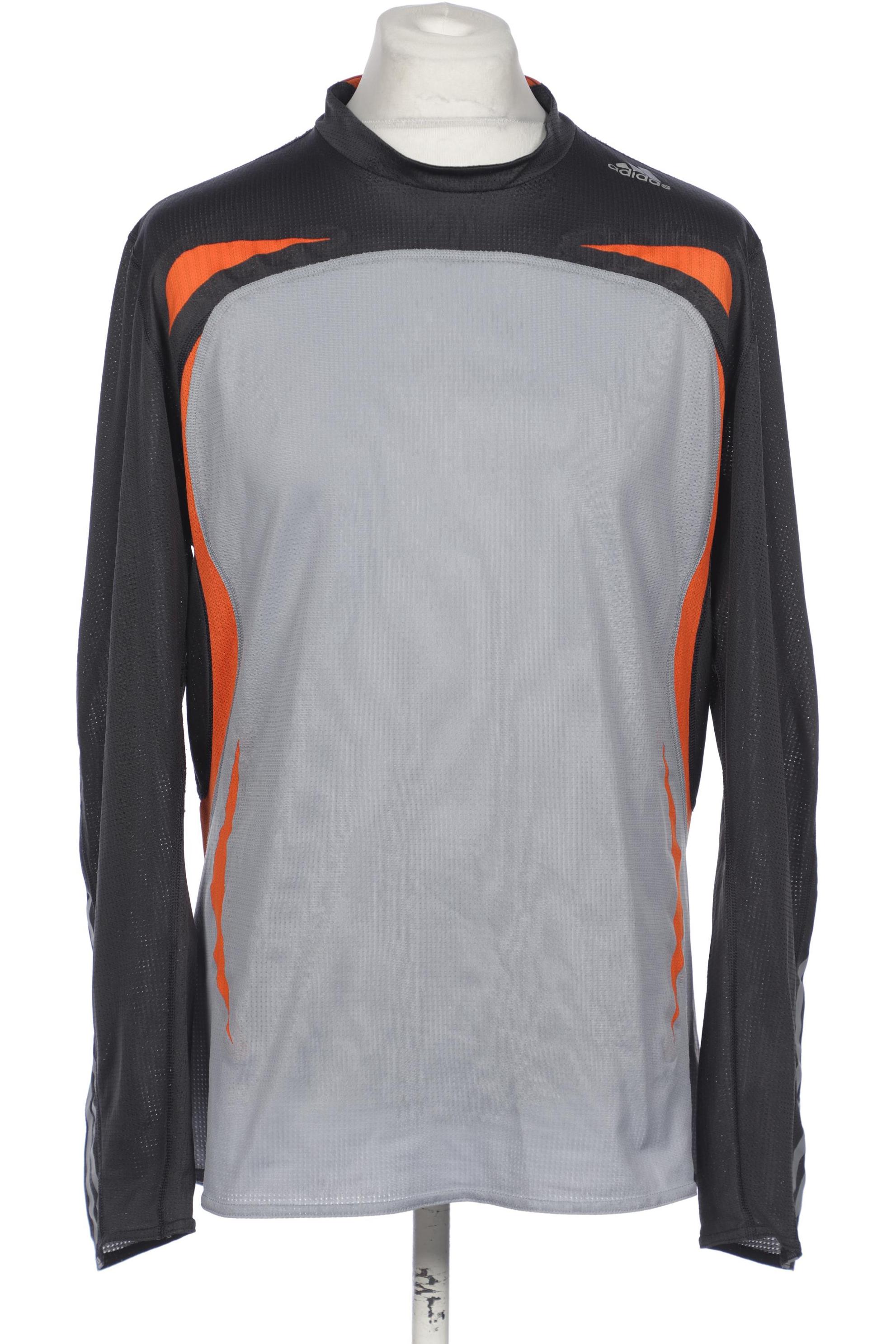 

adidas Herren Langarmshirt, grau, Gr. 54