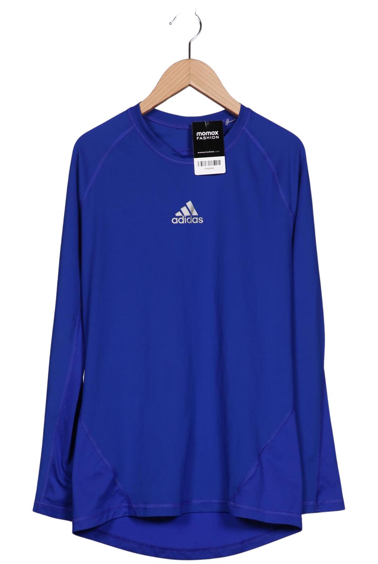 

adidas Herren Langarmshirt, blau, Gr. 48