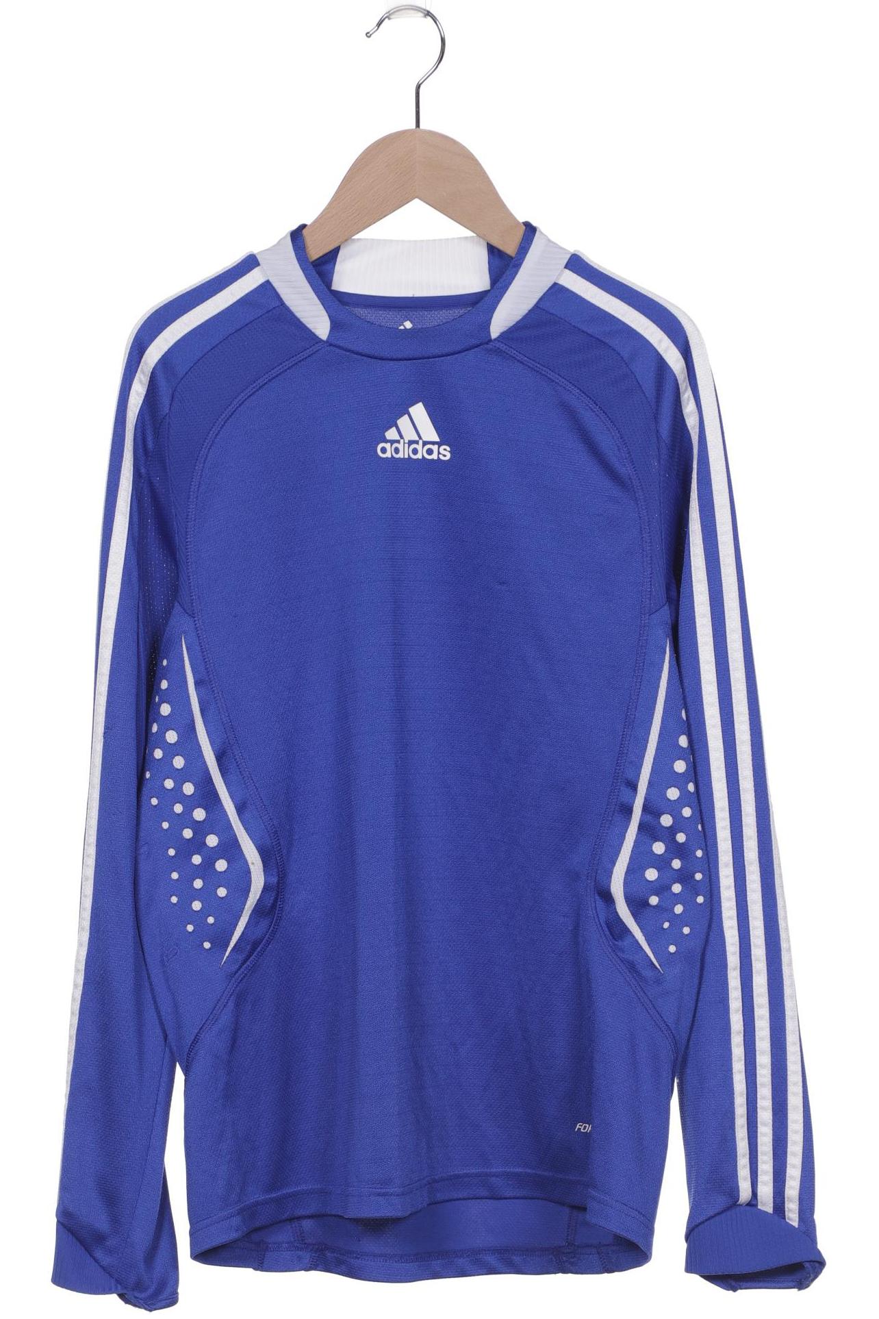 

adidas Herren Langarmshirt, blau, Gr. 44