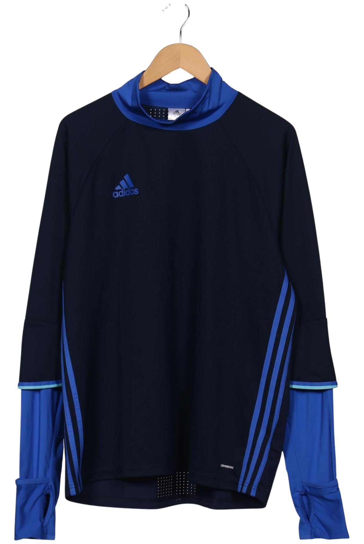 

adidas Herren Langarmshirt, marineblau, Gr. 54