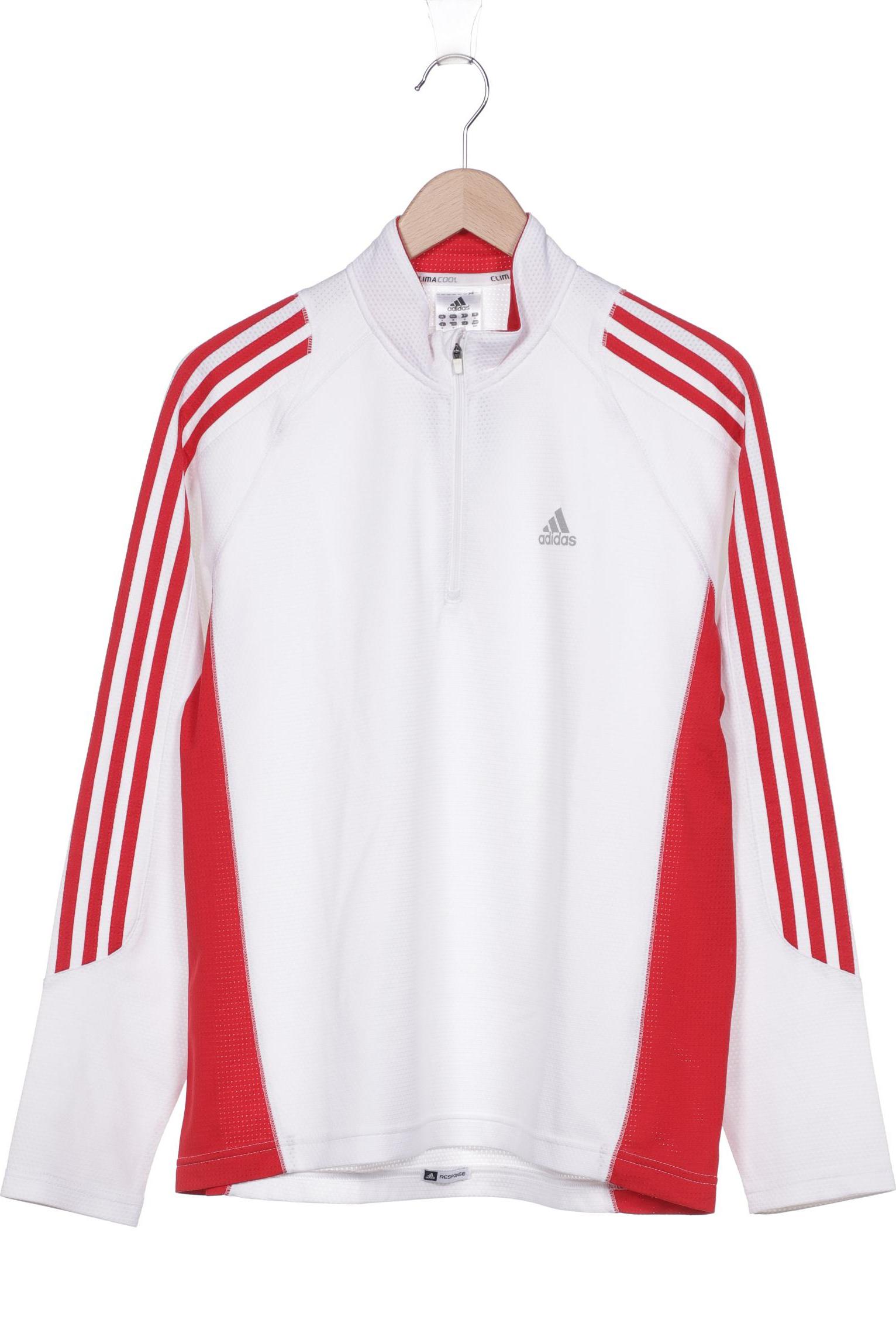 

adidas Herren Langarmshirt, weiß, Gr. 48