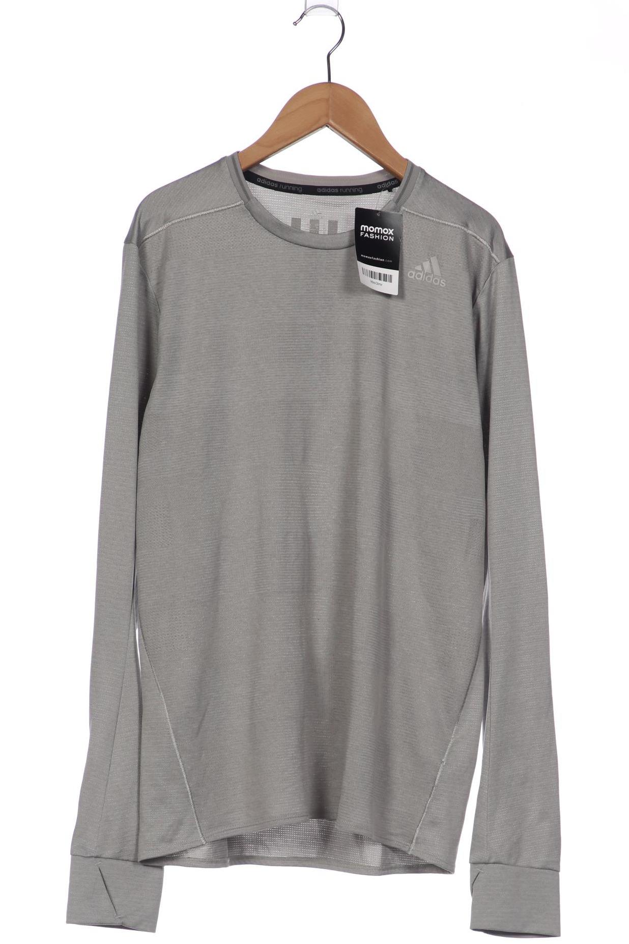 

adidas Herren Langarmshirt, grau, Gr. 48
