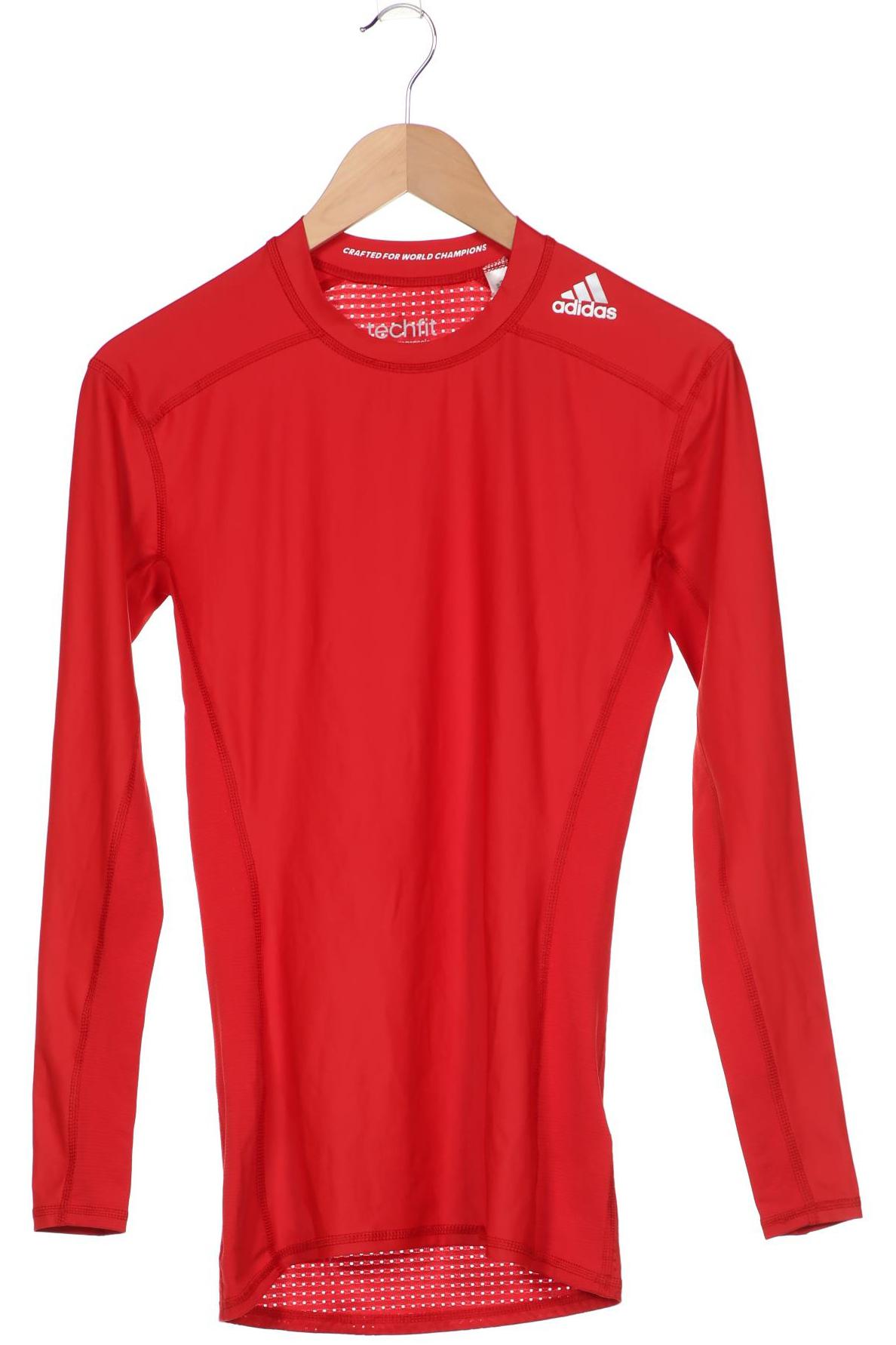 

adidas Herren Langarmshirt, rot, Gr. 52