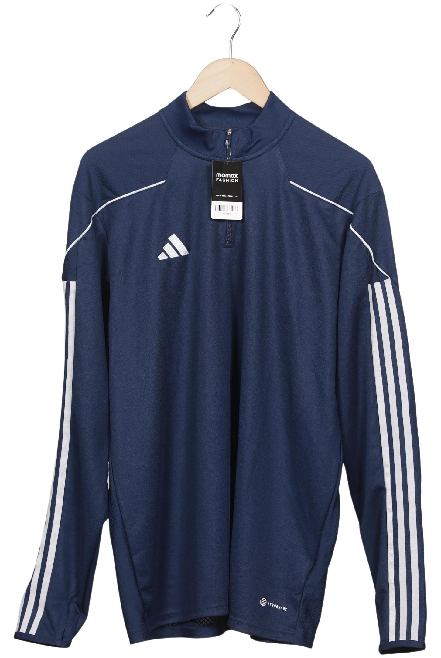 

adidas Herren Langarmshirt, marineblau, Gr. 54