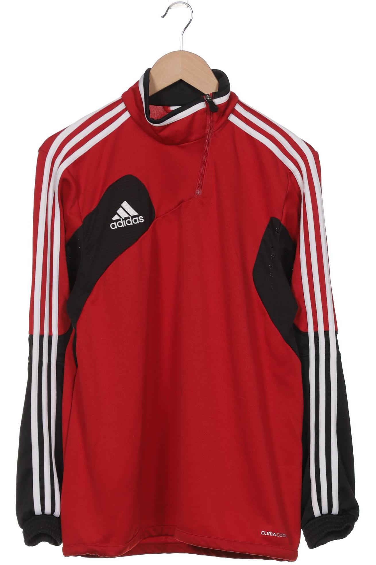 

adidas Herren Langarmshirt, rot, Gr. 50