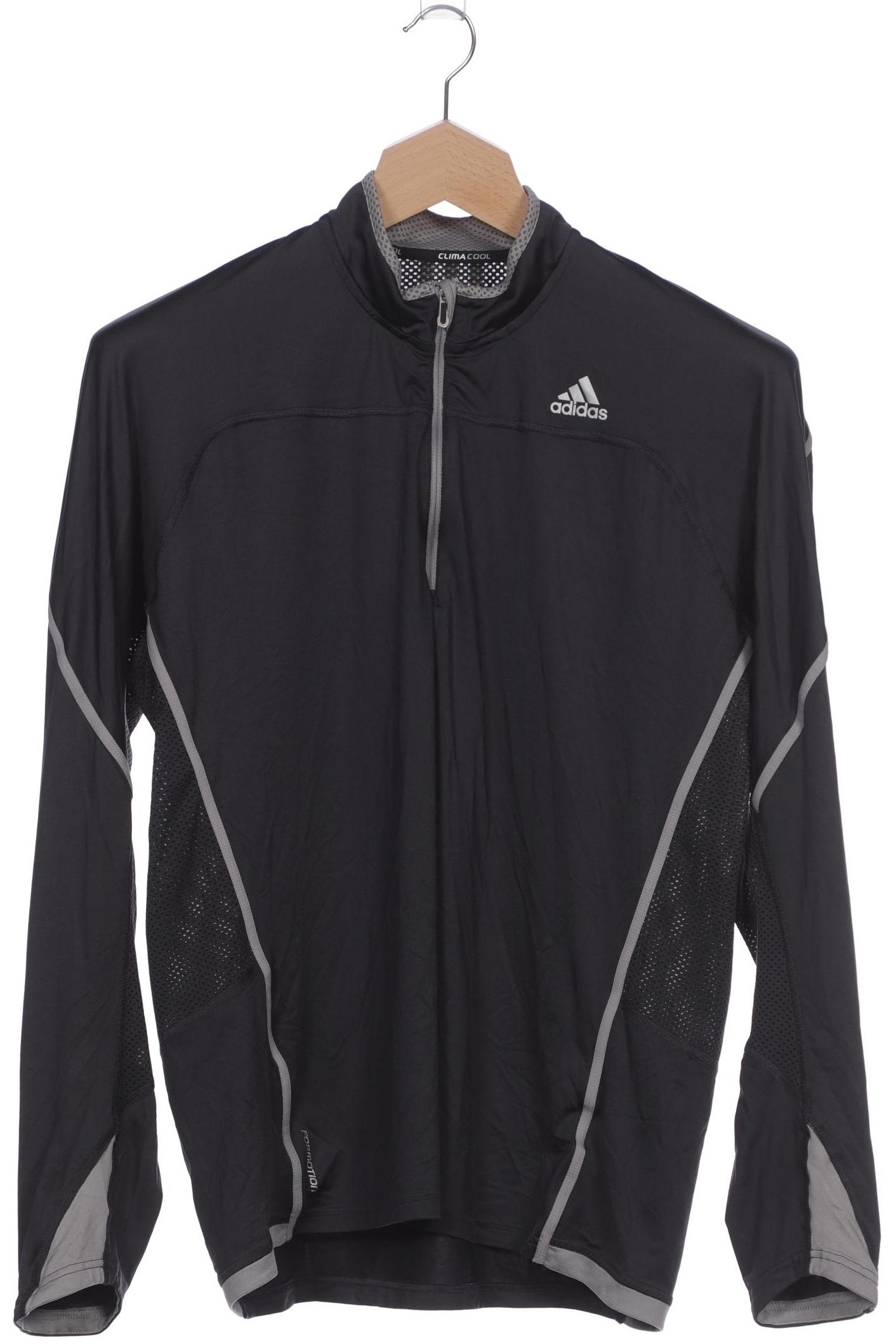 

adidas Herren Langarmshirt, grau, Gr. 54