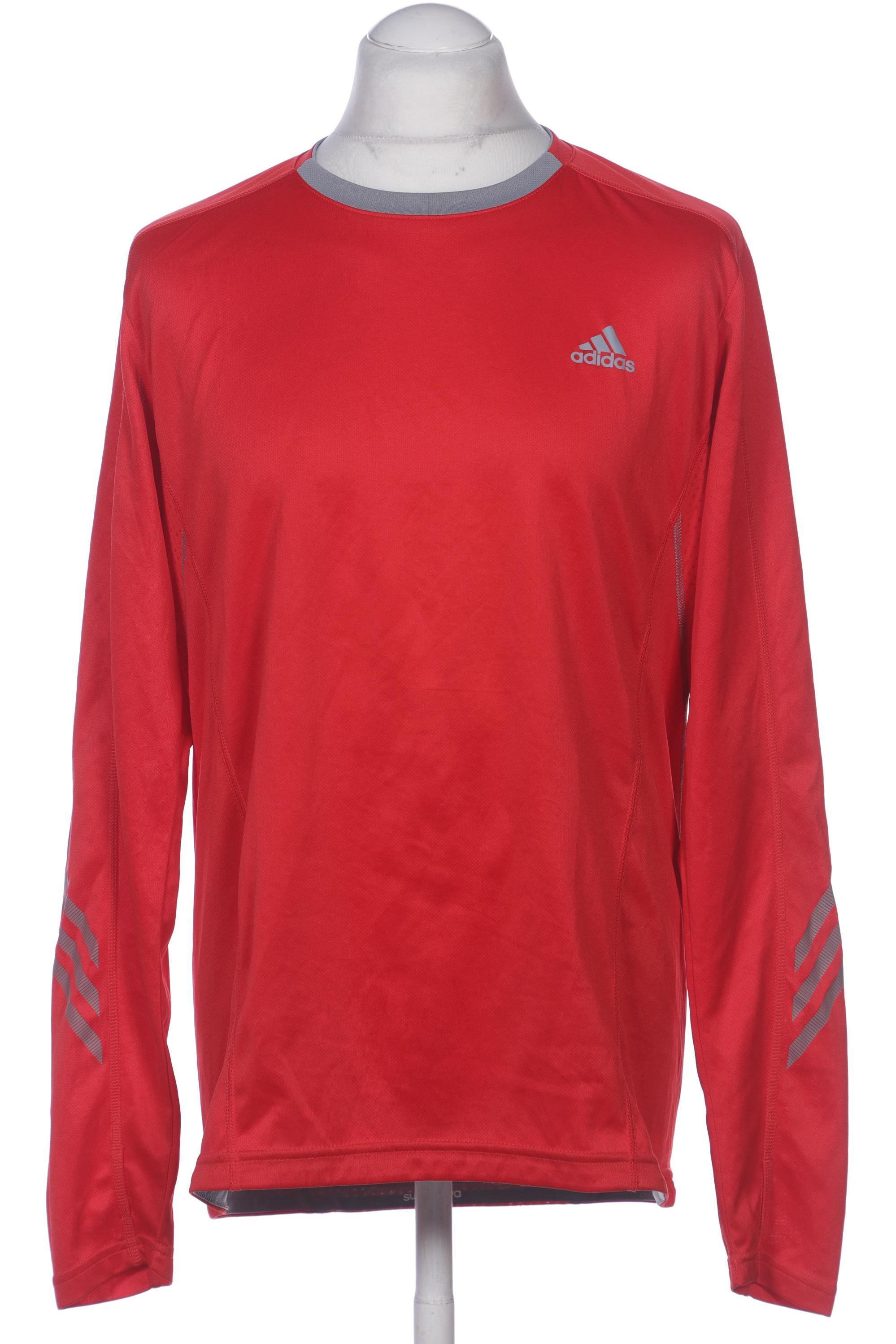 

adidas Herren Langarmshirt, rot, Gr. 52