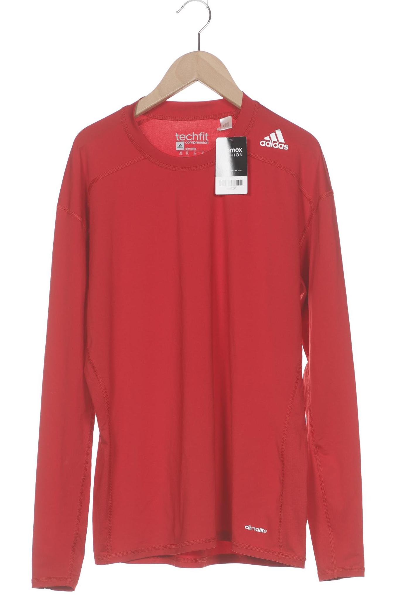 

adidas Herren Langarmshirt, rot, Gr. 56