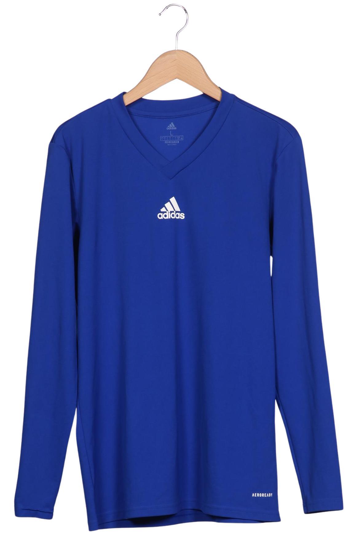 

adidas Herren Langarmshirt, blau, Gr. 52