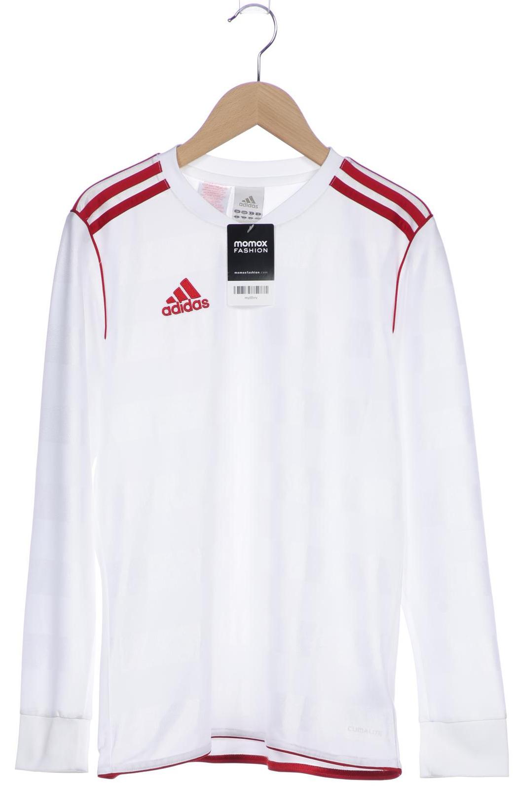 

adidas Herren Langarmshirt, weiß, Gr. 44