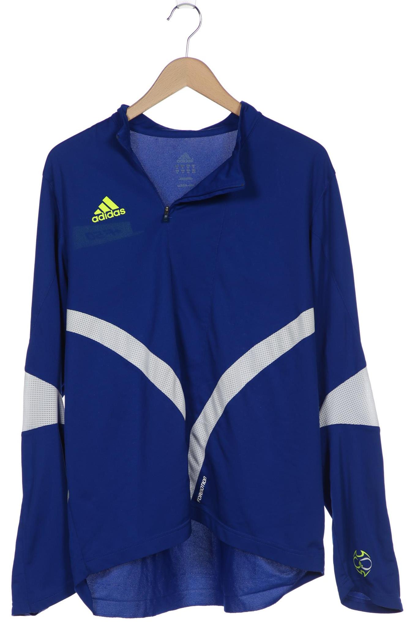 

adidas Herren Langarmshirt, blau, Gr. 54