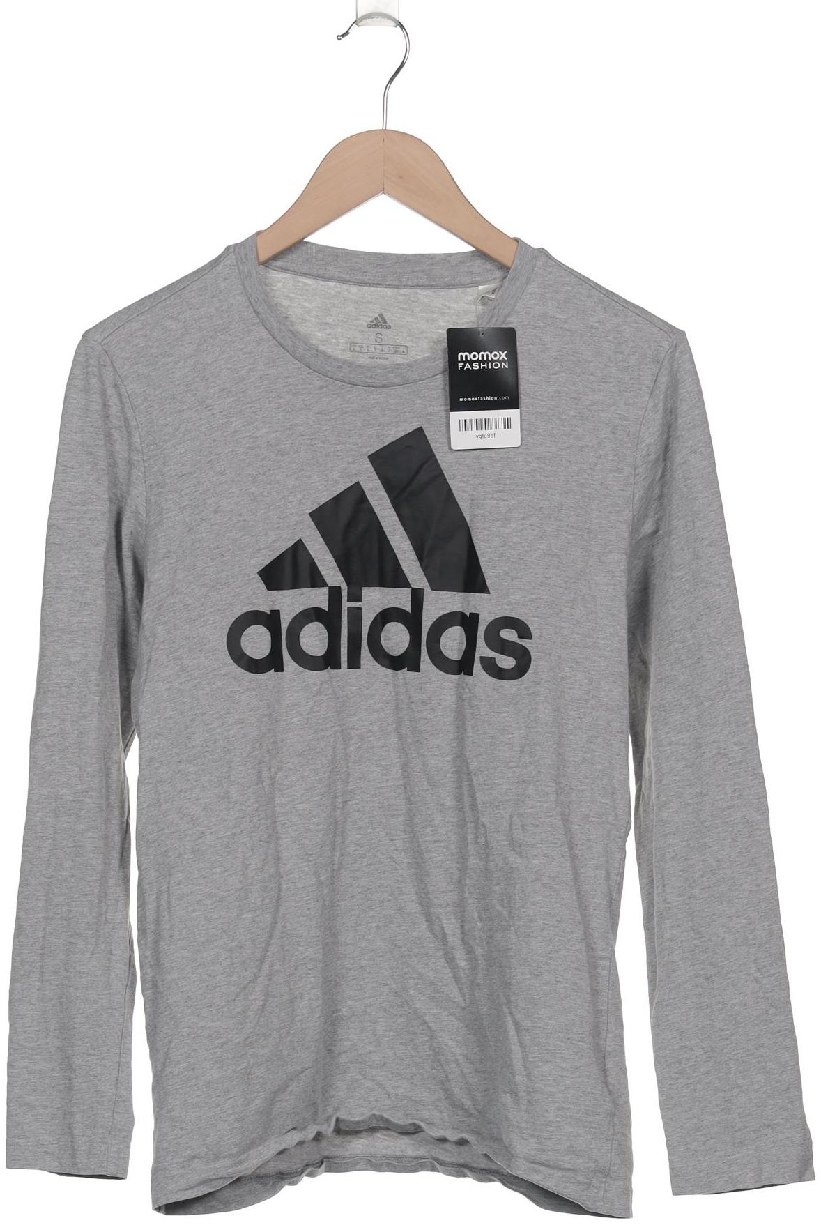 

adidas Herren Langarmshirt, grau, Gr. 46