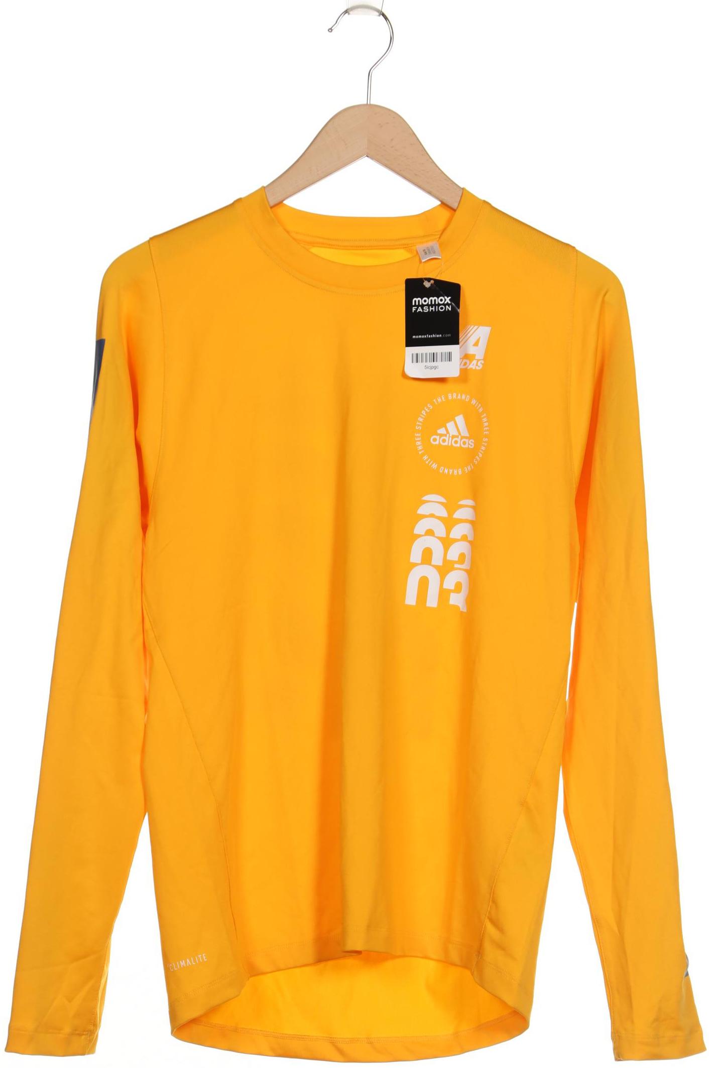 

adidas Herren Langarmshirt, gelb, Gr. 46