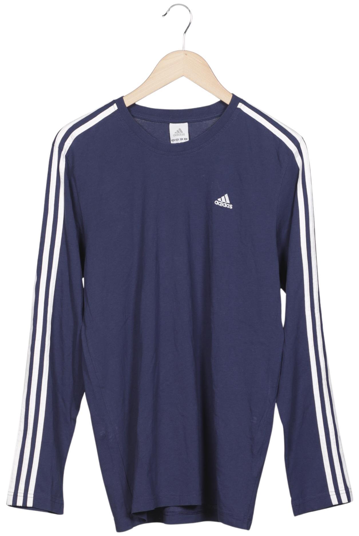 

adidas Herren Langarmshirt, marineblau, Gr. 48