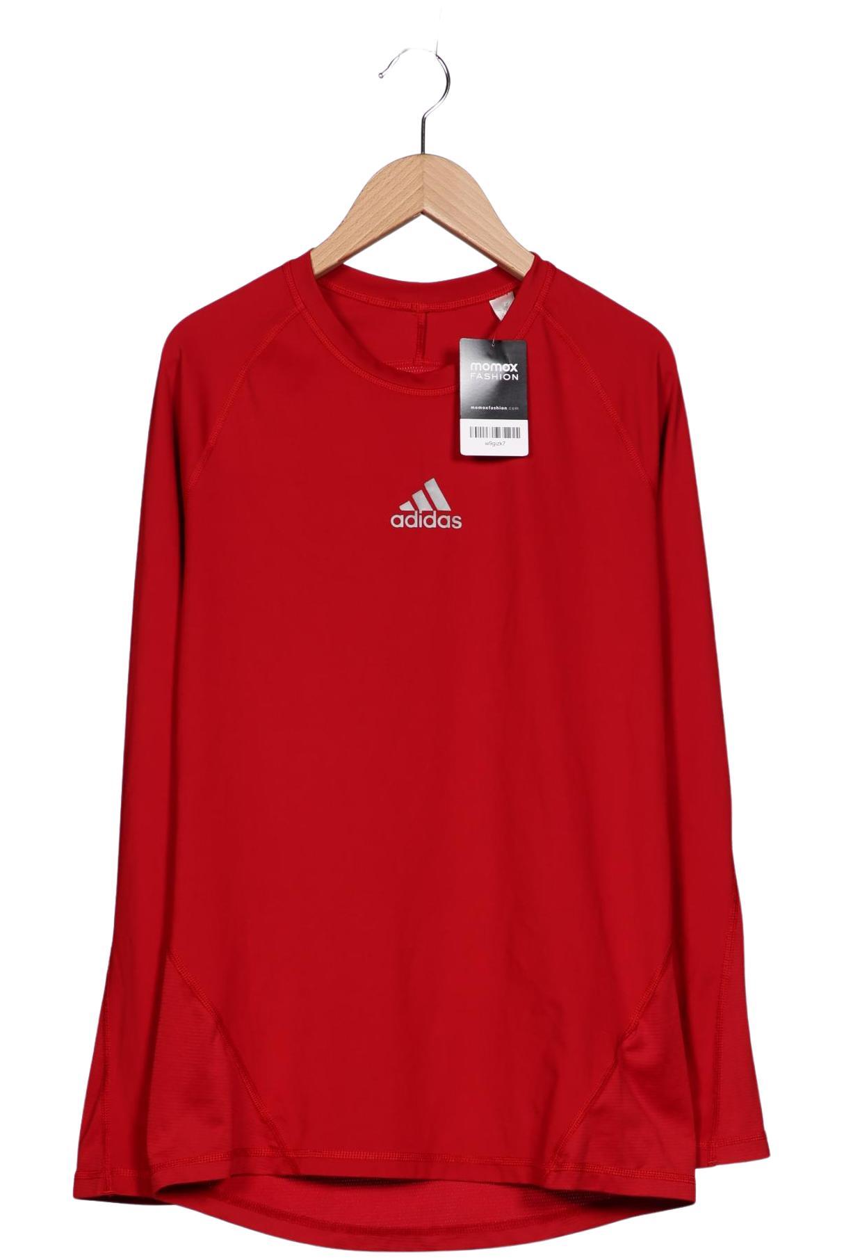 

adidas Herren Langarmshirt, rot, Gr. 48