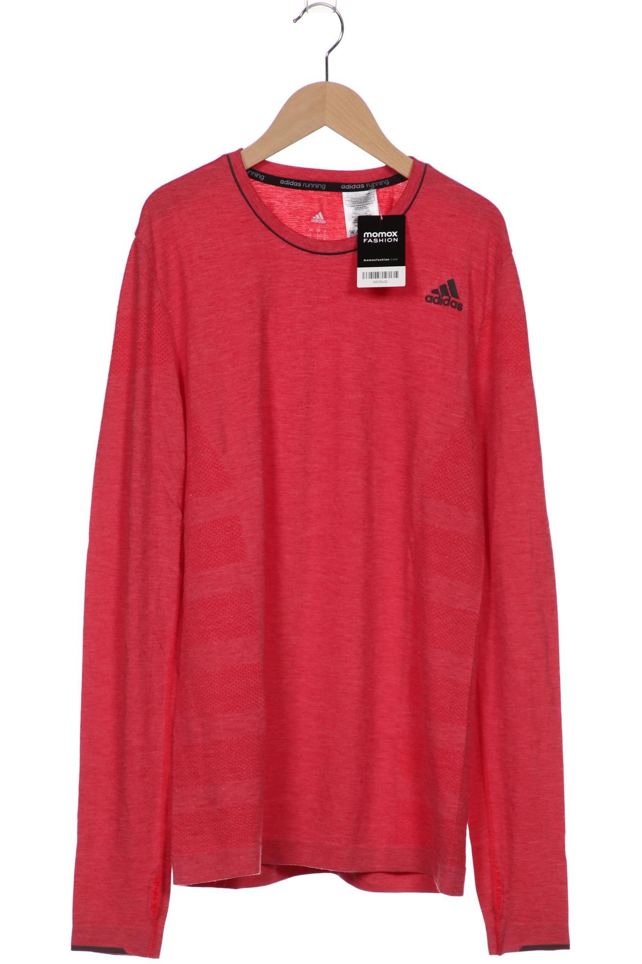 

adidas Herren Langarmshirt, rot, Gr. 52