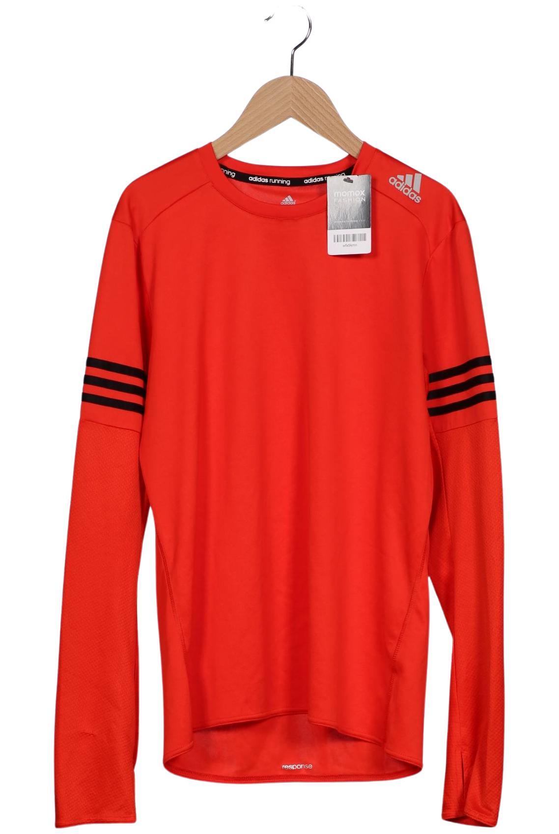 

adidas Herren Langarmshirt, rot, Gr. 46