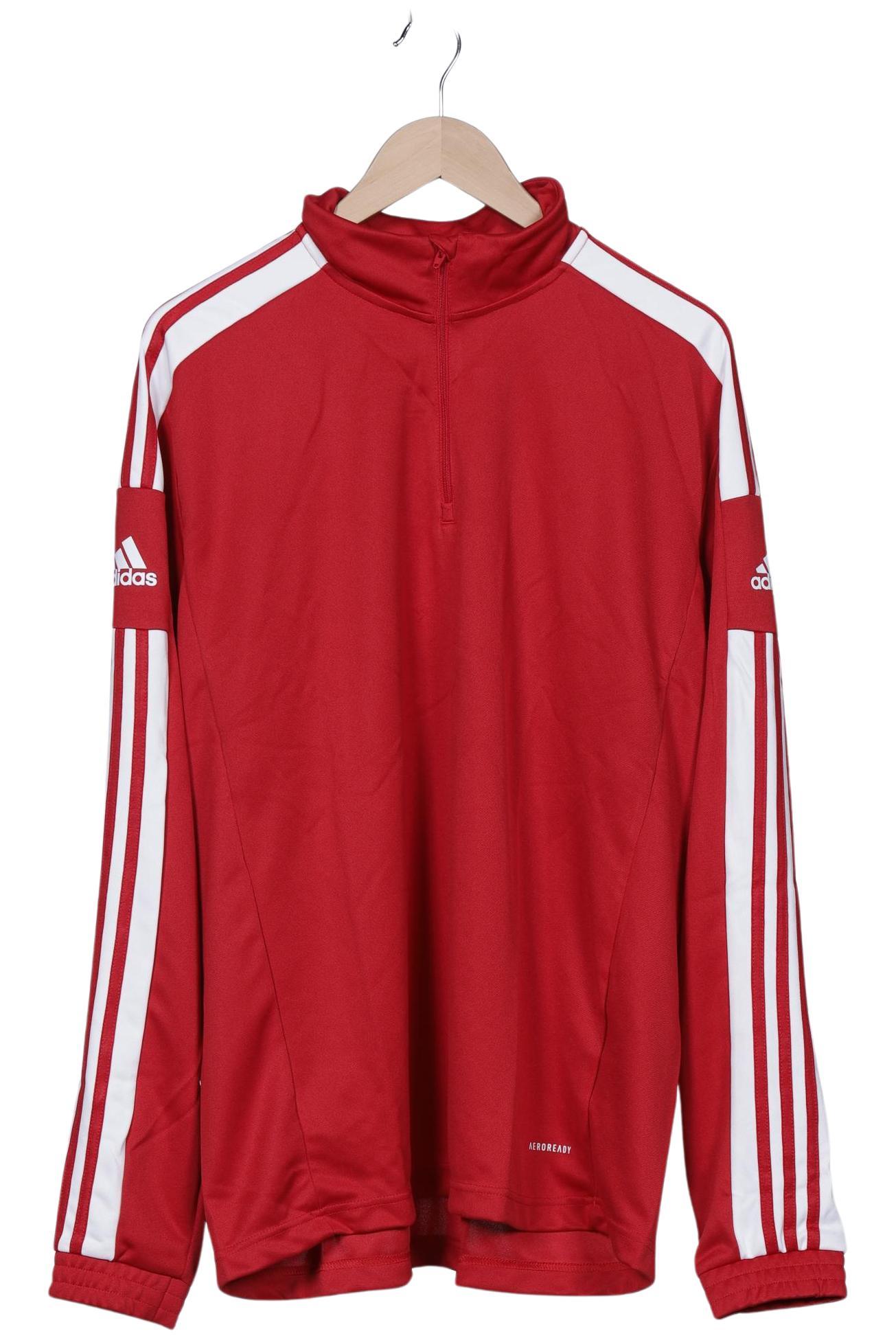 

adidas Herren Langarmshirt, rot, Gr. 56