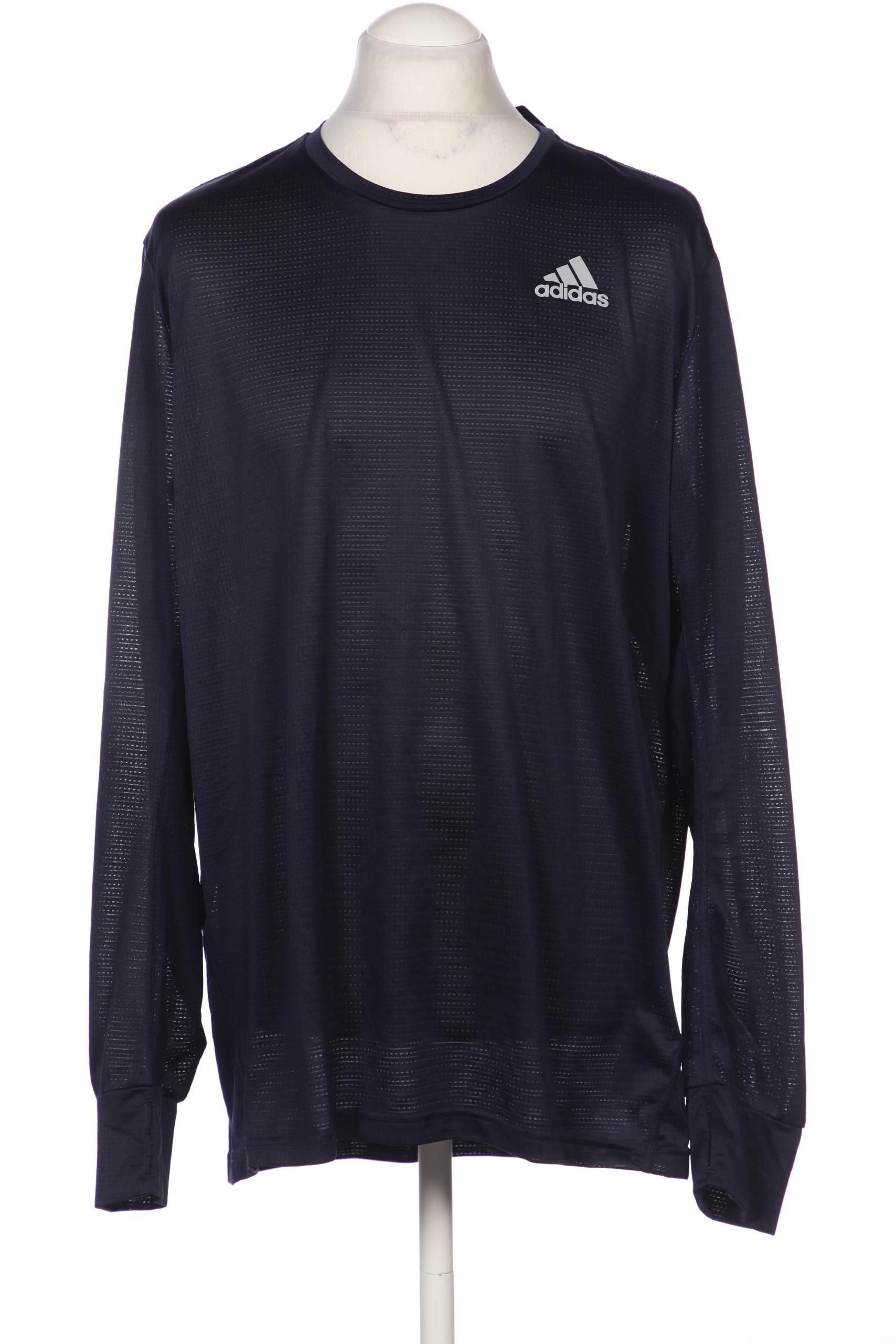 

adidas Herren Langarmshirt, marineblau