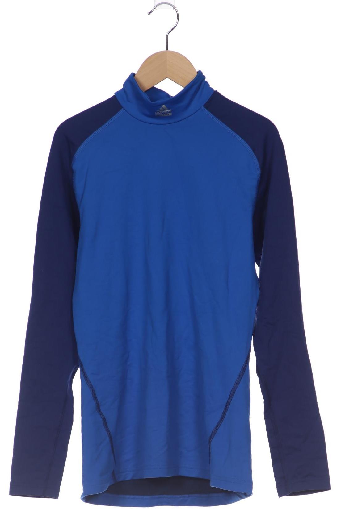 

adidas Herren Langarmshirt, blau, Gr. 48
