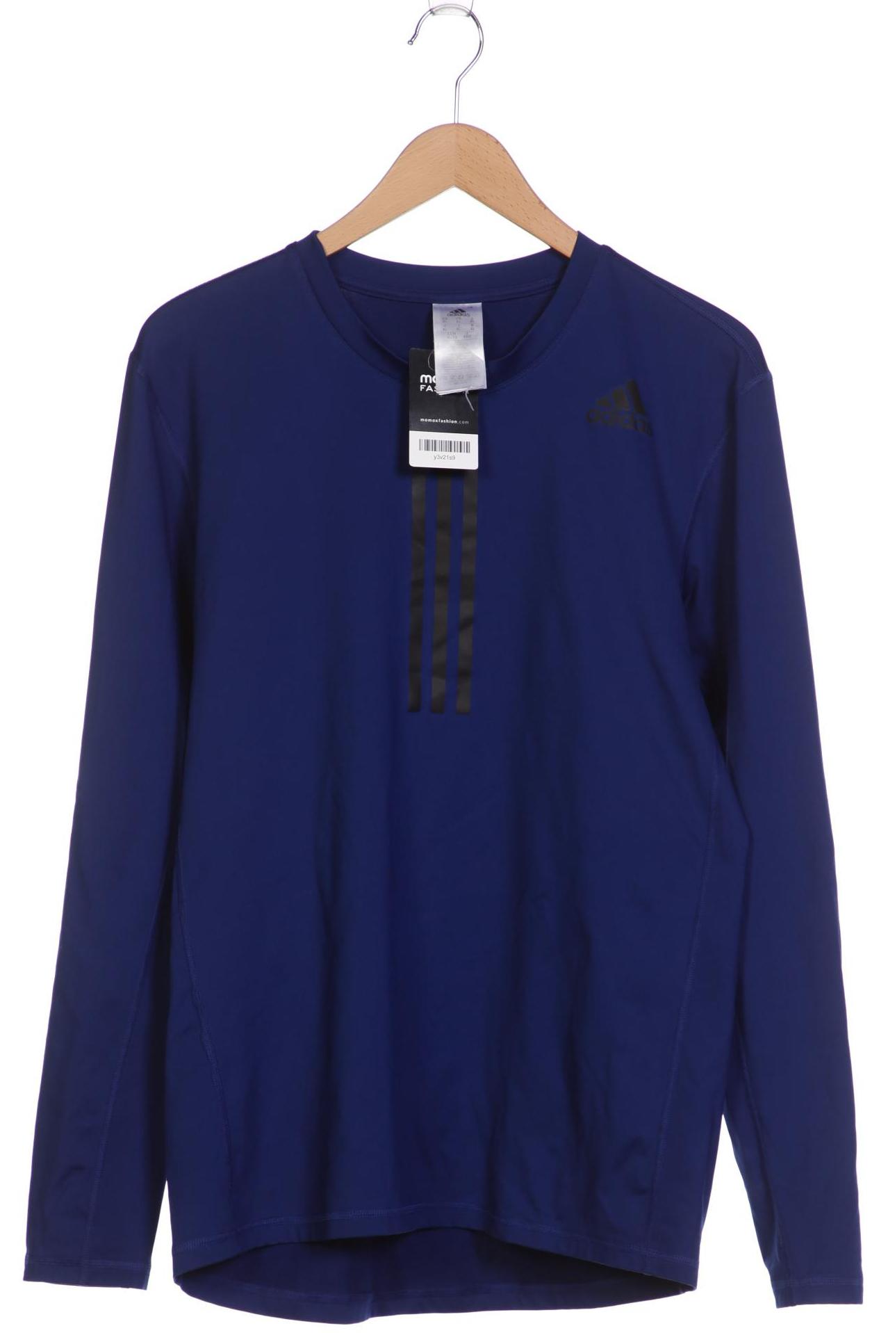 

adidas Herren Langarmshirt, marineblau