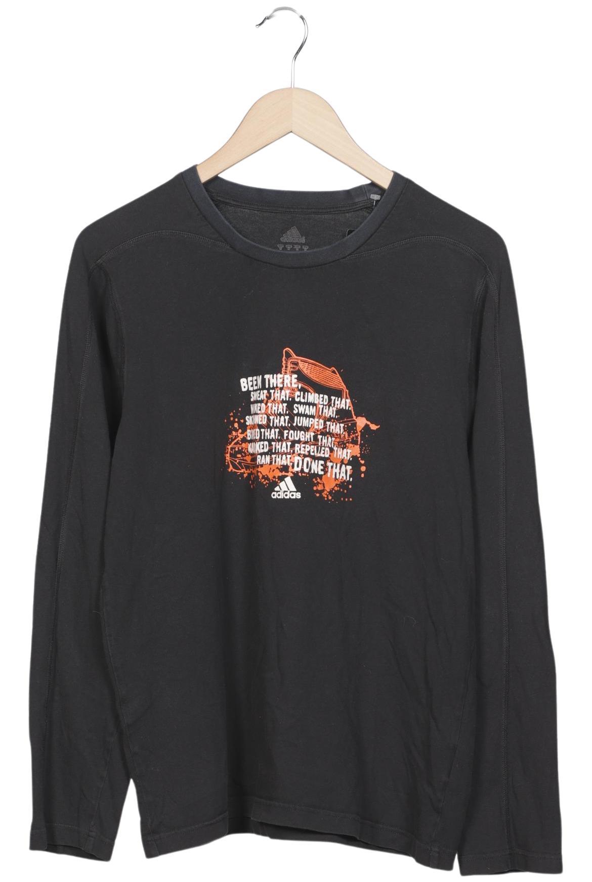 

adidas Herren Langarmshirt, schwarz, Gr. 48