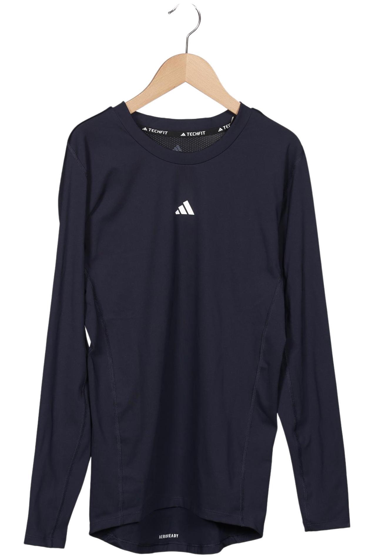 

adidas Herren Langarmshirt, marineblau, Gr. 54