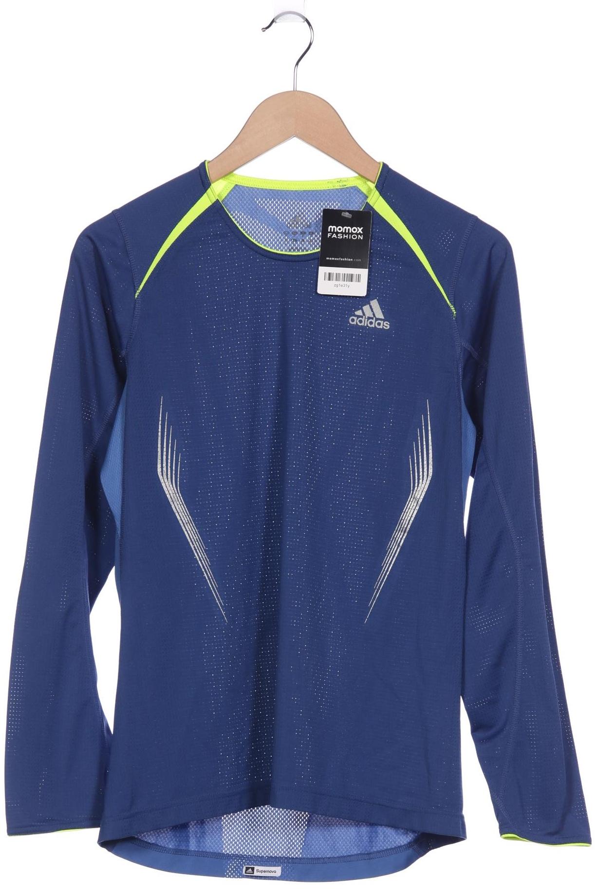 

adidas Herren Langarmshirt, blau, Gr. 46