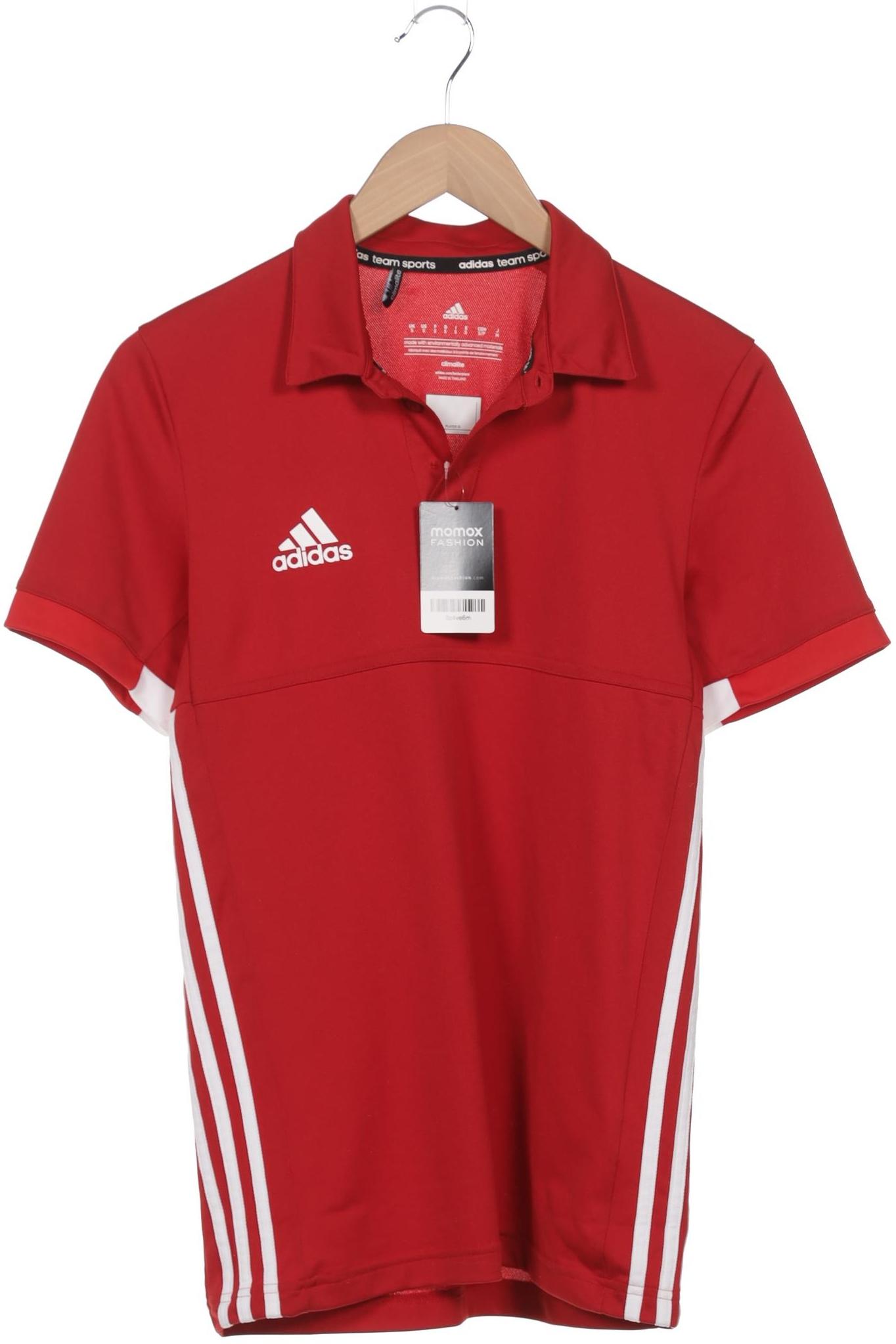 

adidas Herren Poloshirt, rot, Gr. 46