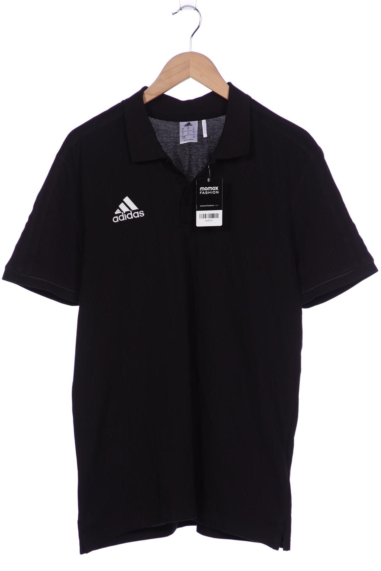 

adidas Herren Poloshirt, schwarz, Gr. 54