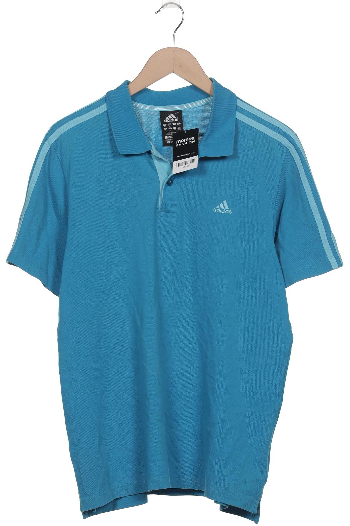 

adidas Herren Poloshirt, blau, Gr. 52