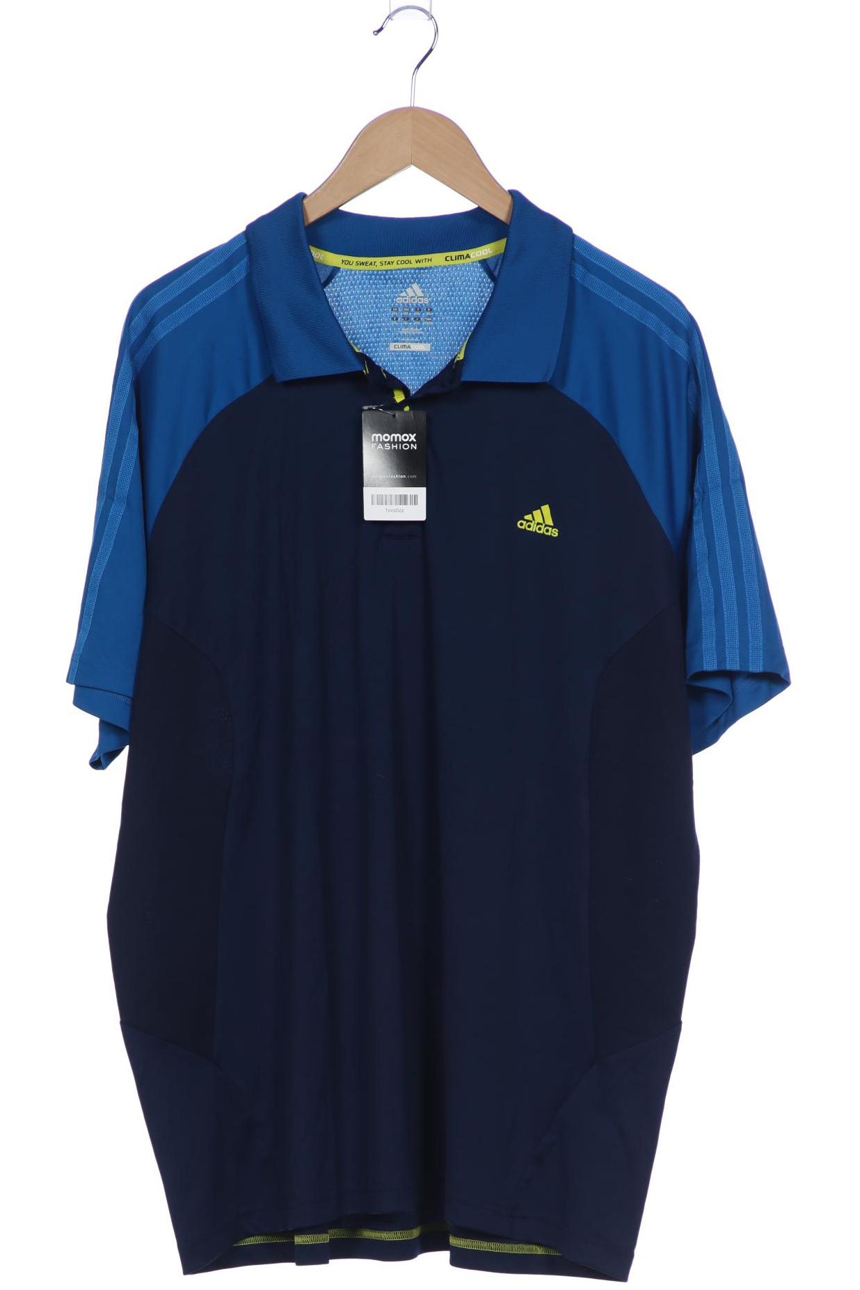 

adidas Herren Poloshirt, marineblau, Gr. 56