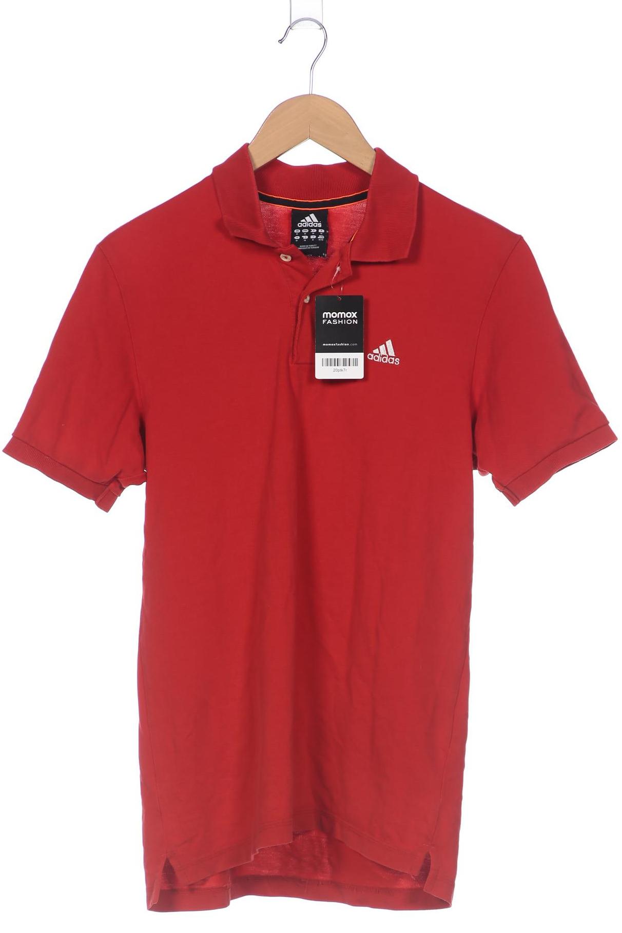 

adidas Herren Poloshirt, rot, Gr. 48