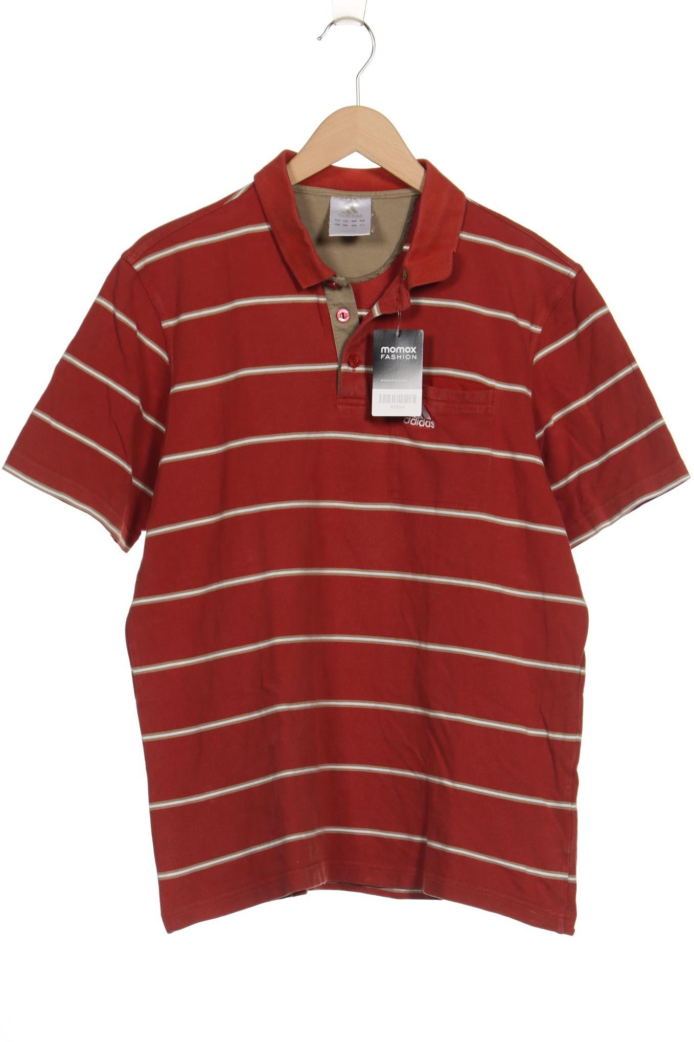 

adidas Herren Poloshirt, rot, Gr. 52