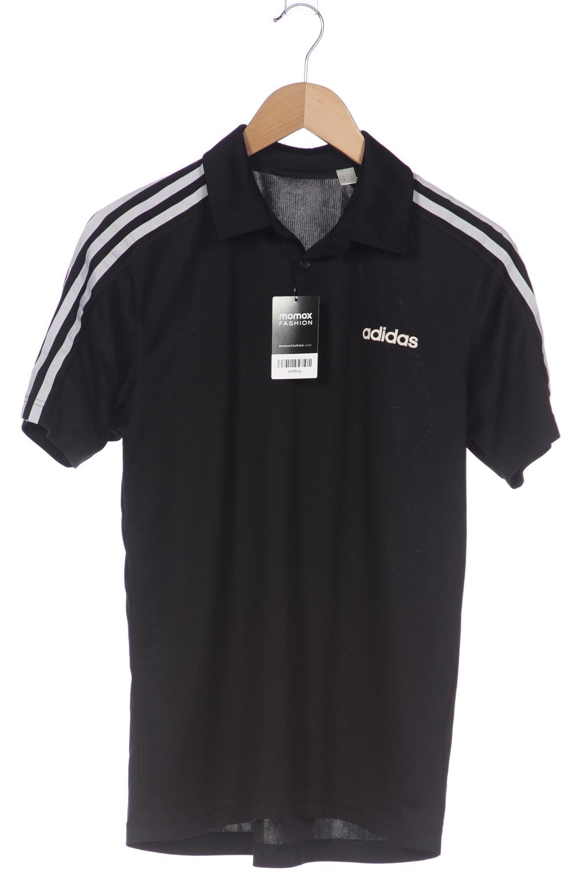 

adidas Herren Poloshirt, schwarz, Gr. 48