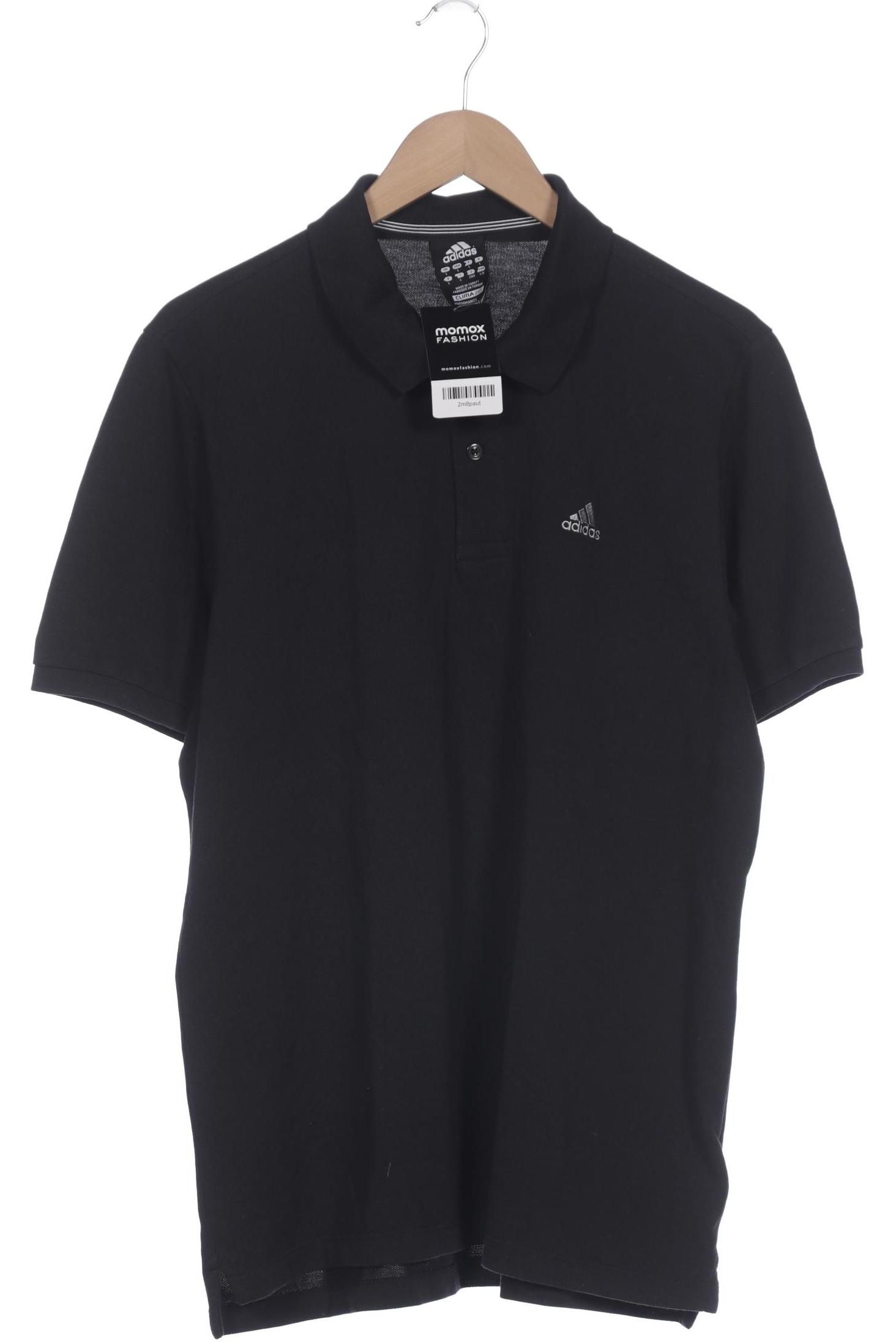 

adidas Herren Poloshirt, schwarz, Gr. 52