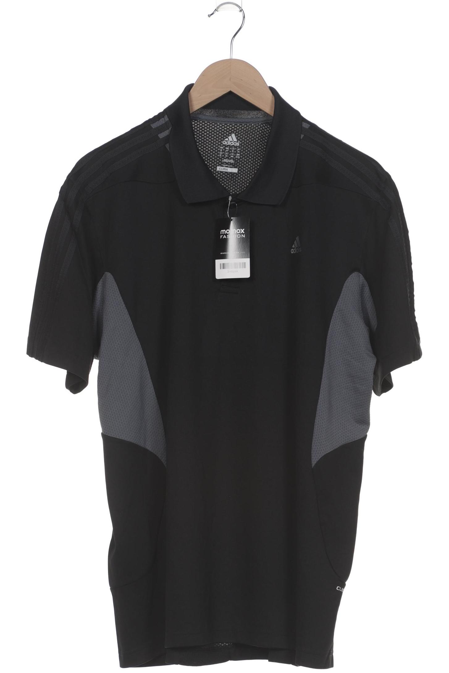 

adidas Herren Poloshirt, schwarz, Gr. 54